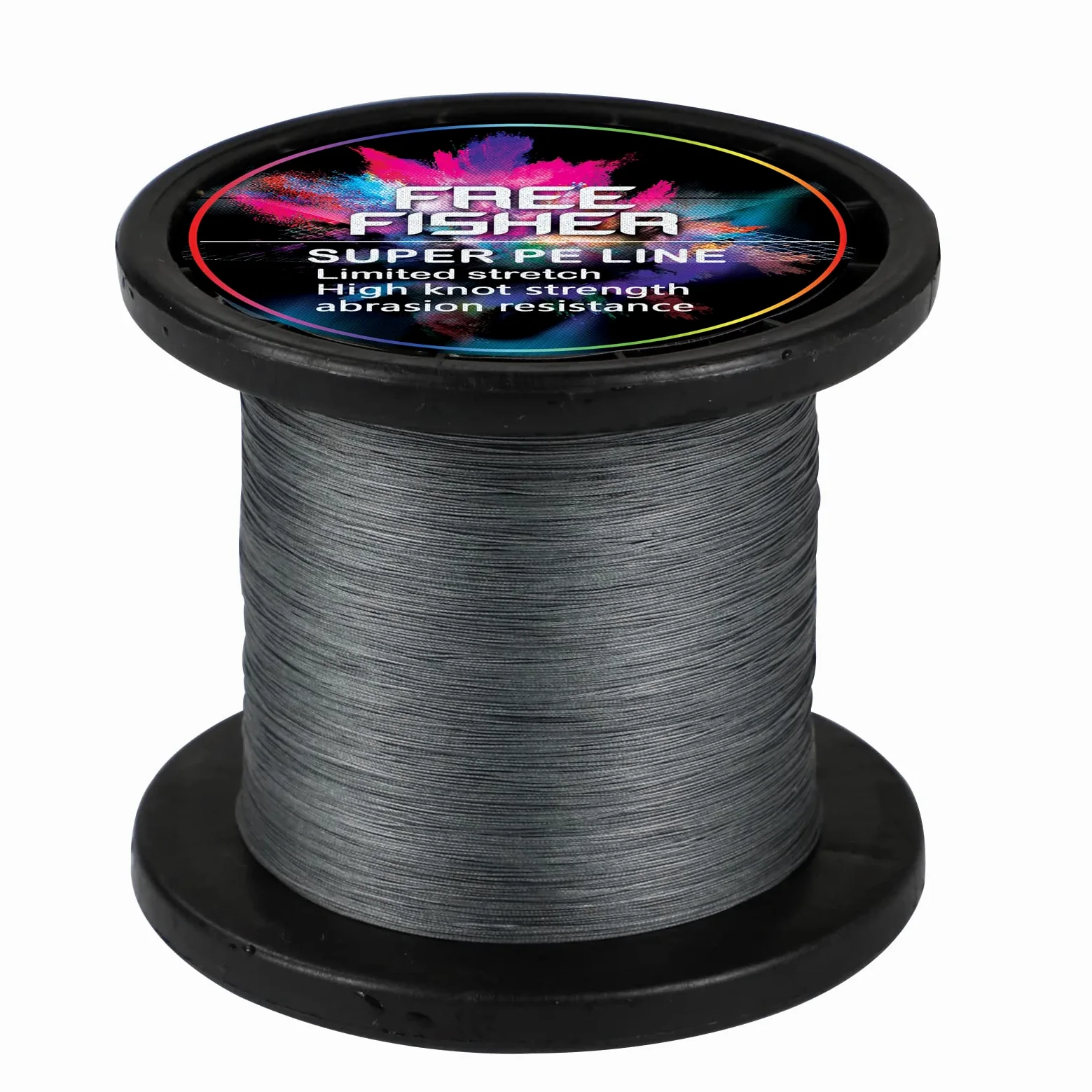Sedal Trenzado Pesca 300m/1000m 8 Trenzados Resistentes Desgaste Suaves Hilos de Pesca PE Fuerte Tensión Línea Mar Pesca Línea 5.4-90kg, Gris (1000m), 12# (0.60mm/61kg)
