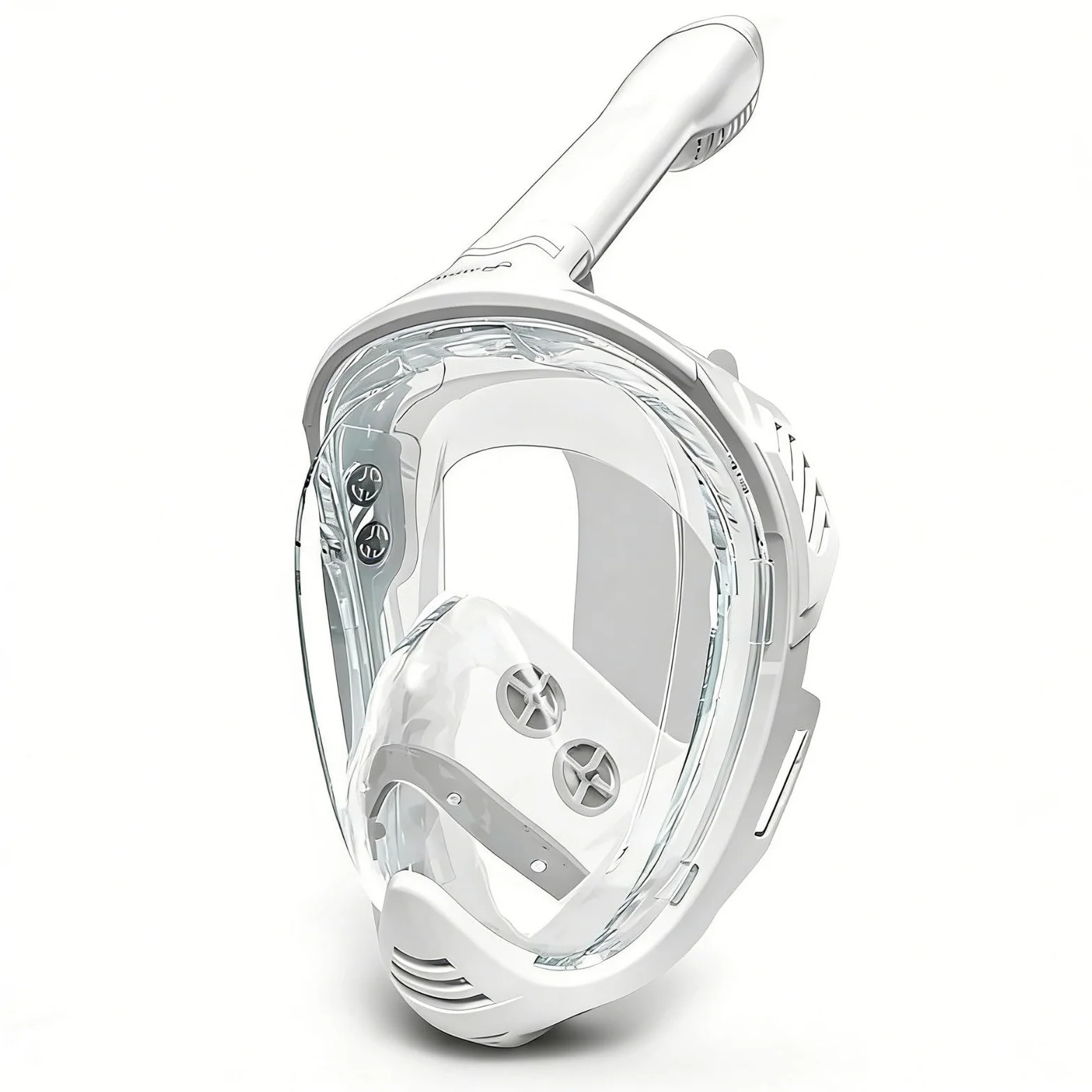 Máscara de Buceo con Snorkel Completo Gafas Visor con Tubo Seco Que Bloquea de Visión Amplia y Silicona Confortable Estructura Plegable Adecuada para , Color to 8 , M