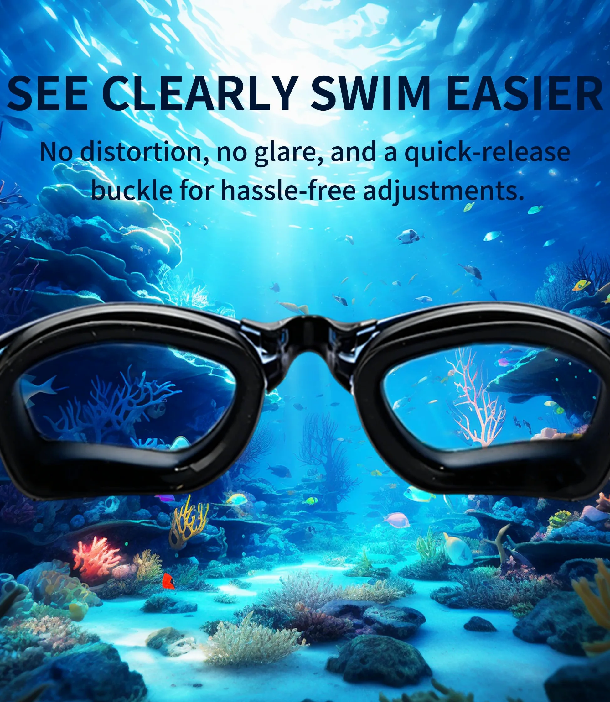 Gafas de natación unisex para adultos