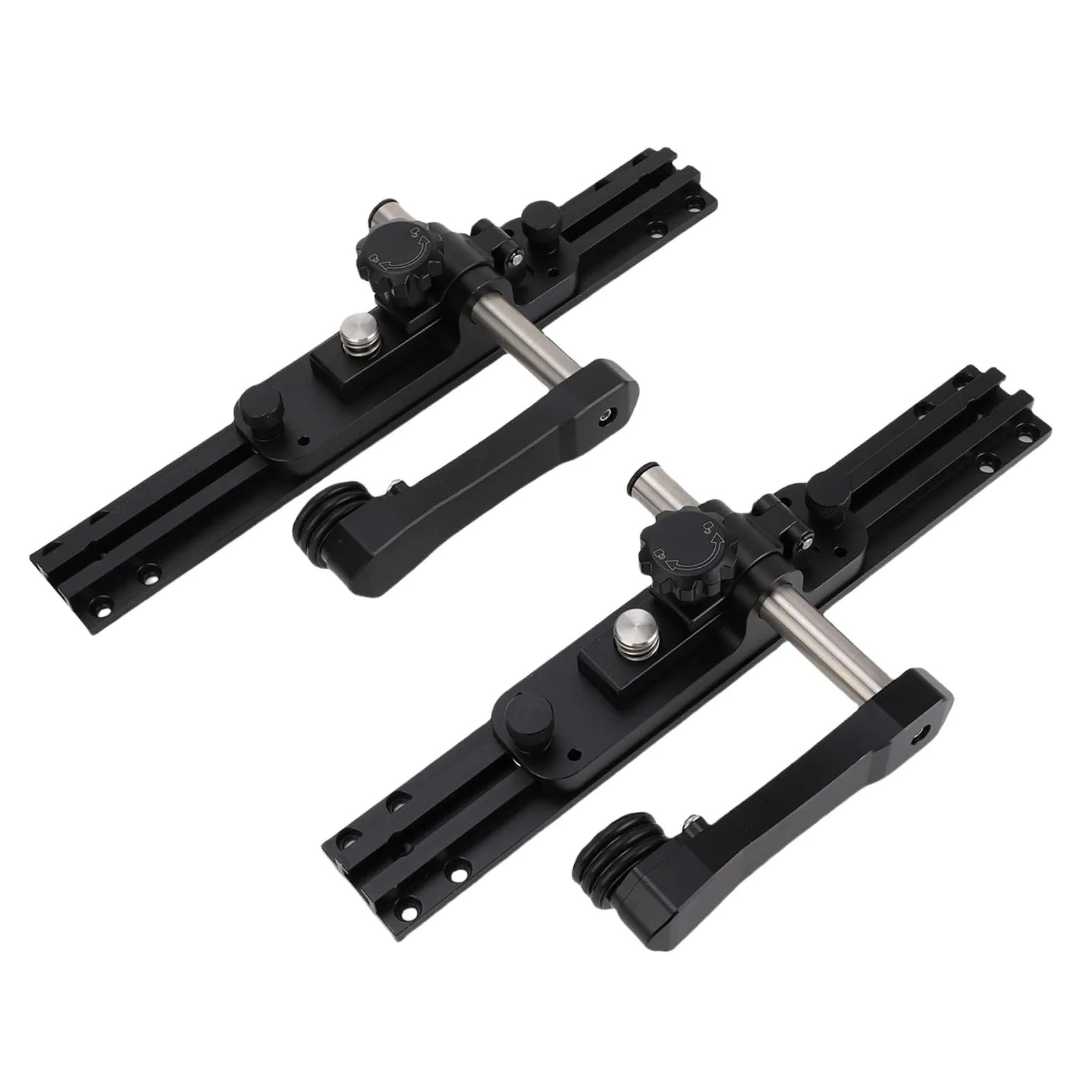 Guía de Empuje para Sierra de Mesa Aleación Aluminio Resistente, Diseño Rodamiento Unidireccional, Uso Flexible para Diferentes Objetos Procesamiento, Ideal Aficionados a la Carpintería
