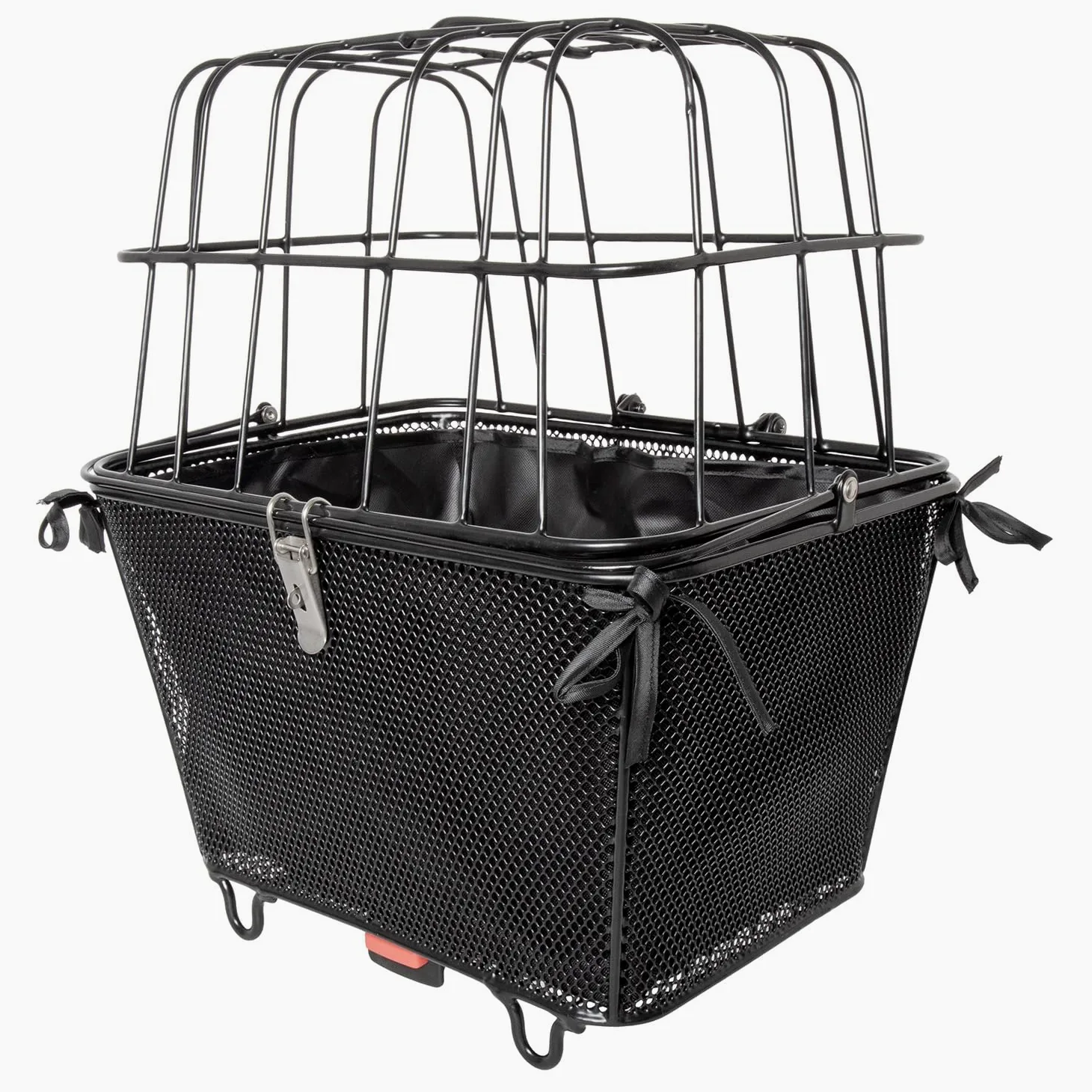 Cesta de Bicicleta para Perros y Mascotas, hasta 10 kg, liberación rápida, Transporter One-Snap Pet M-Wave
