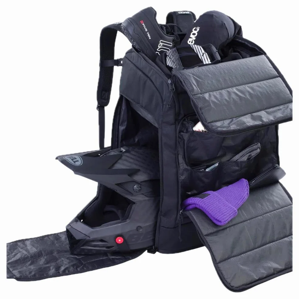 Mochila de senderismo EVOC SUMMIT 20, mochila (mochila deportiva con sistema de transporte ergonómico, mochila de senderismo con 20 litros de capacidad), azul real