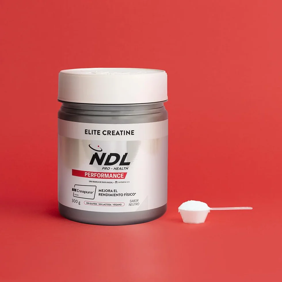 NDL Pro-Health Creatina CREAPURE monohidratada 100 dosis Rafa Nadal Cantabria Labs