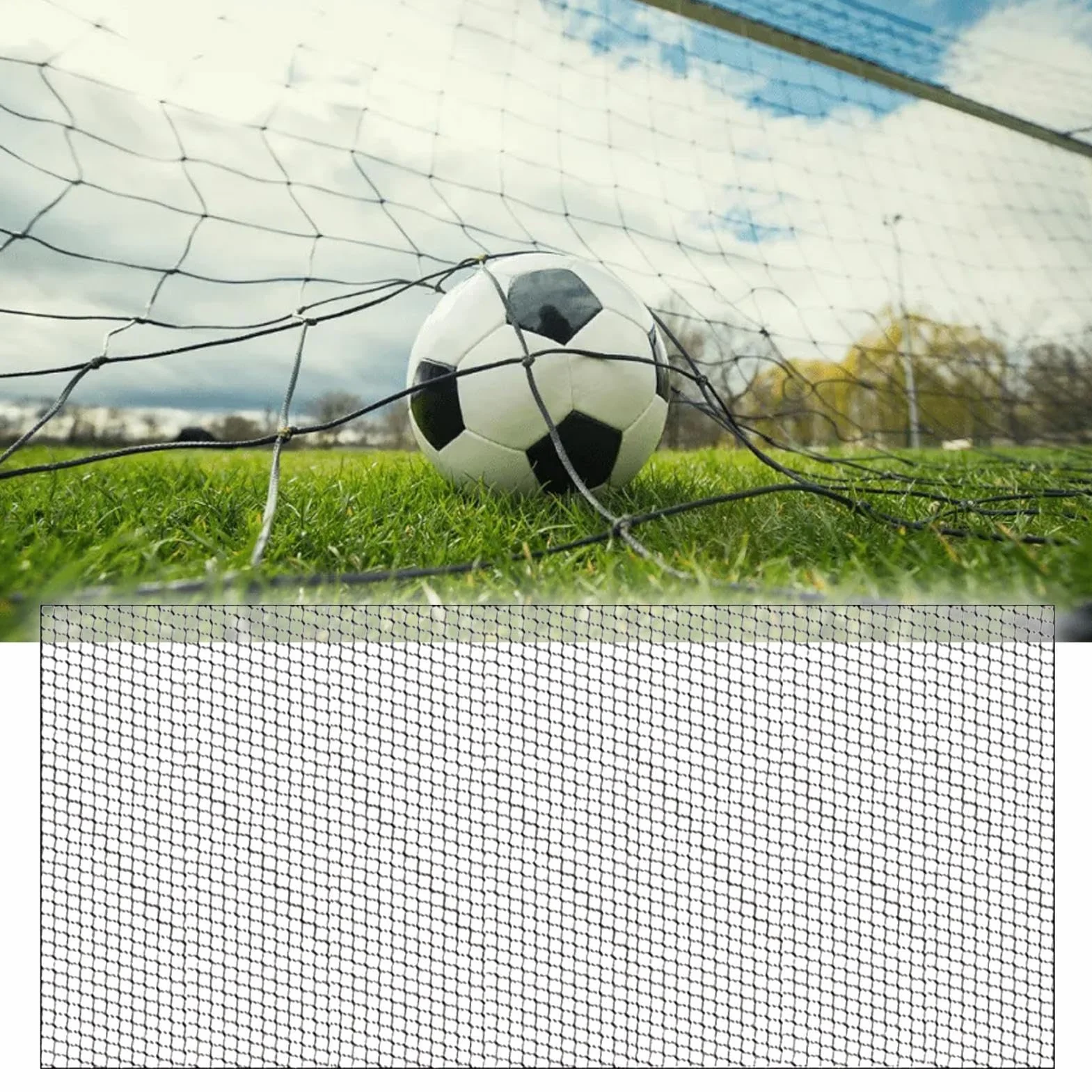 Red de Detención de Balones,Redes para Jardín Trasero | Material Deportivo Malla De Contención para Béisbol Hockey Y Entrenamiento