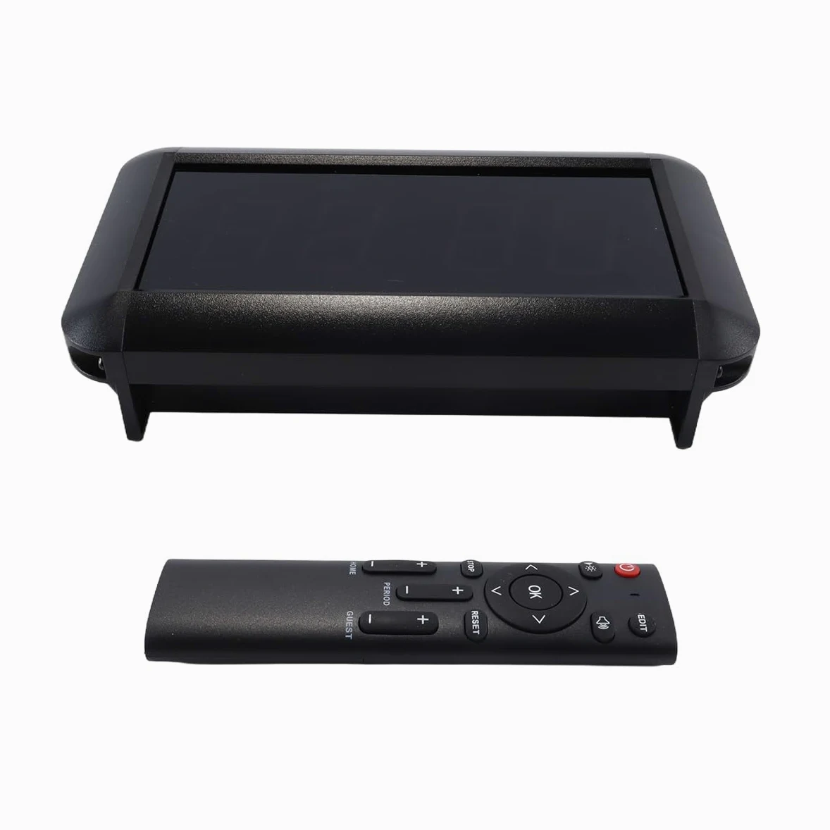 Riven Marcador deportivo electrónico 0-99 con control remoto distancia 18 m, marcador portátil con brillo ajustable