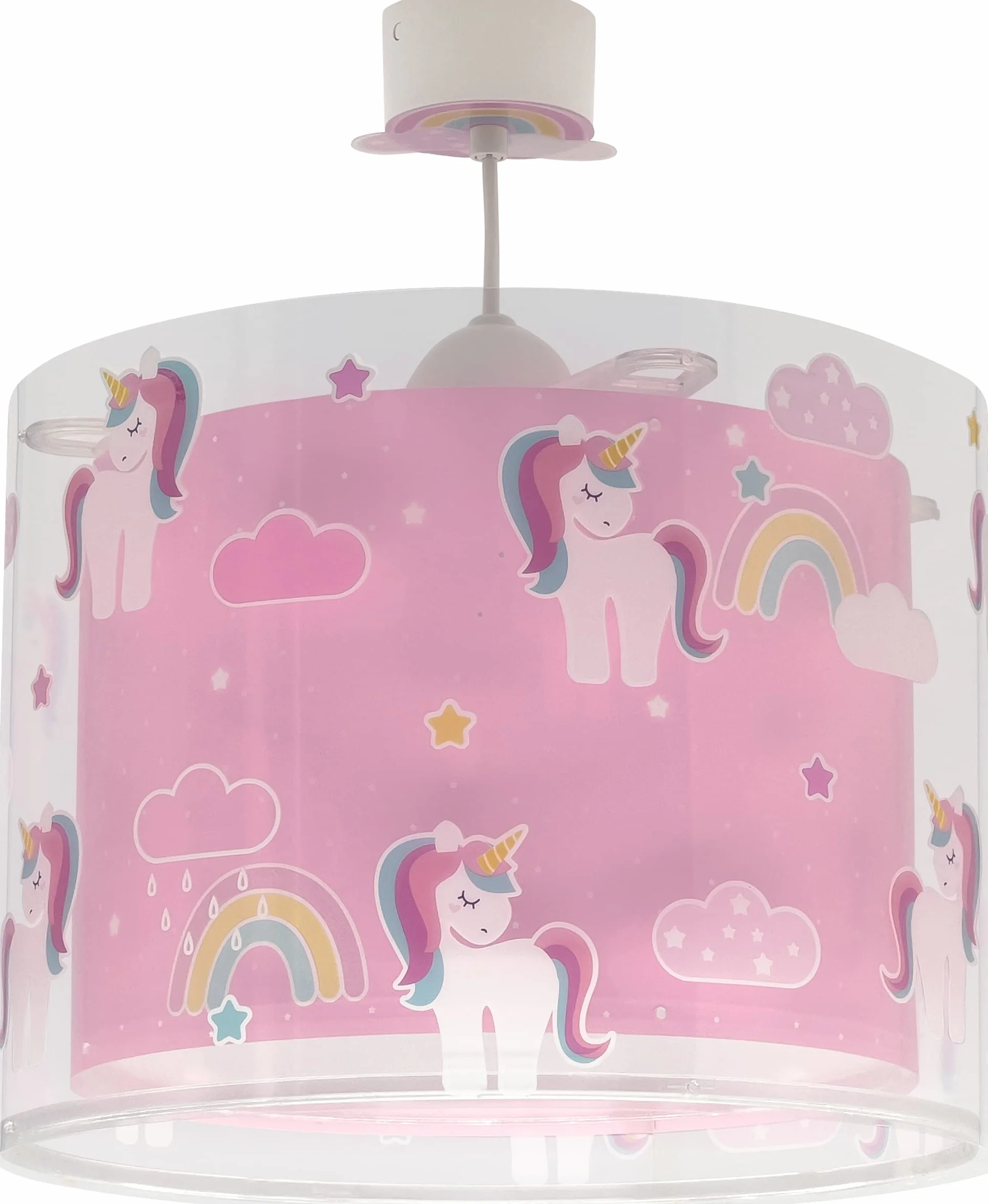Dalber Lámpara de techo infantil Unicornios