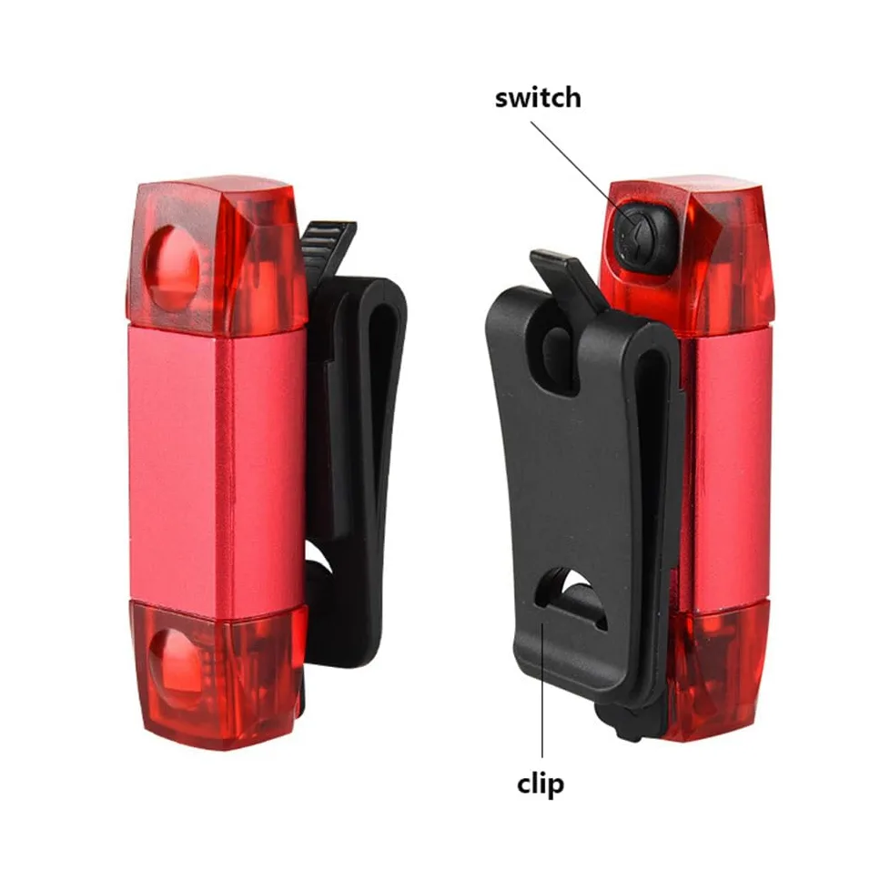 Luces traseras para Bicicleta con Carga USB, Luces para Bicicleta, Luces de Advertencia traseras para Bicicleta, Accesorios para Bicicleta