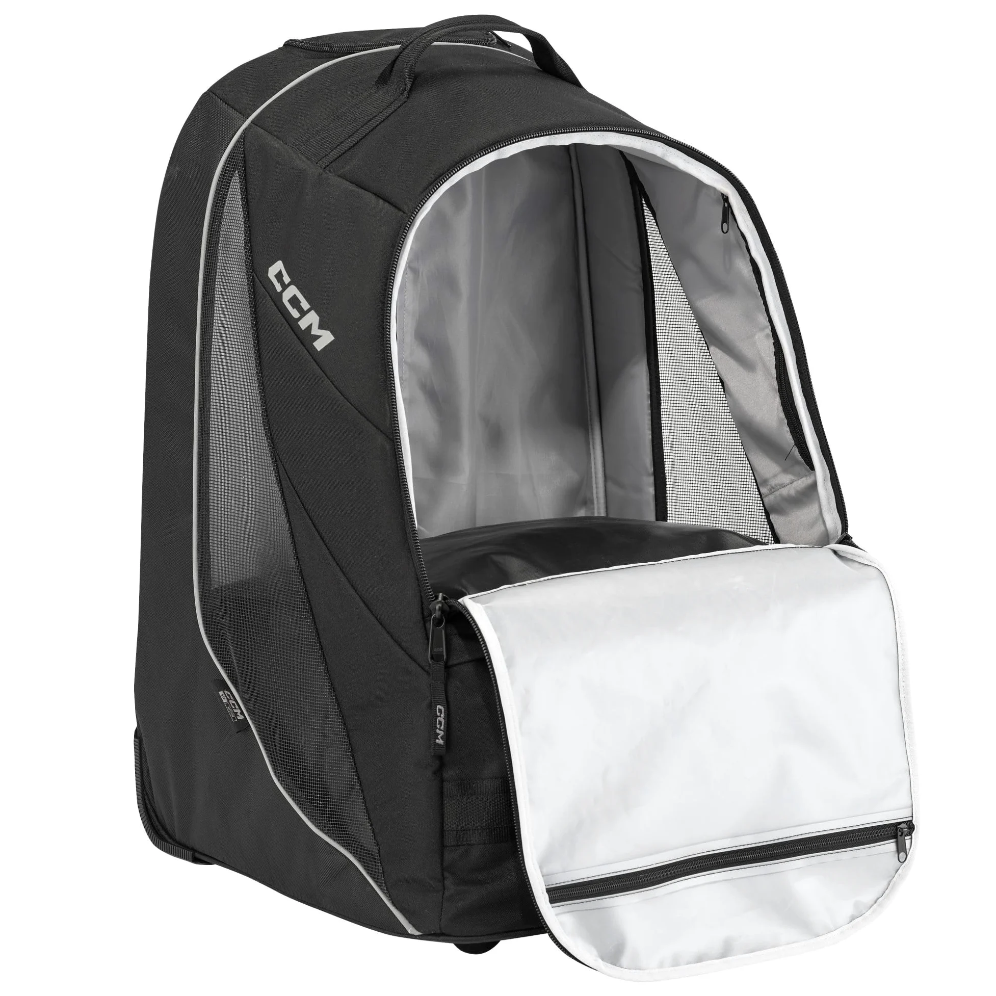 CCM Mochila con ruedas para hockey sobre hielo, 18 WH