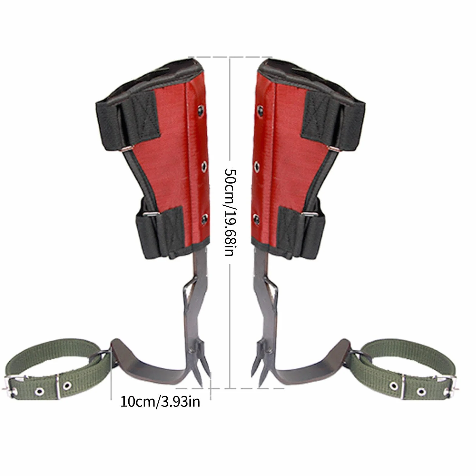 Picos de equipo de escalada de árboles, equipo de escalada de árboles, picos de escalada de árboles para zapatos, botas, kit de artefactos de equipo de escalada de árboles, herramienta de ayuda de