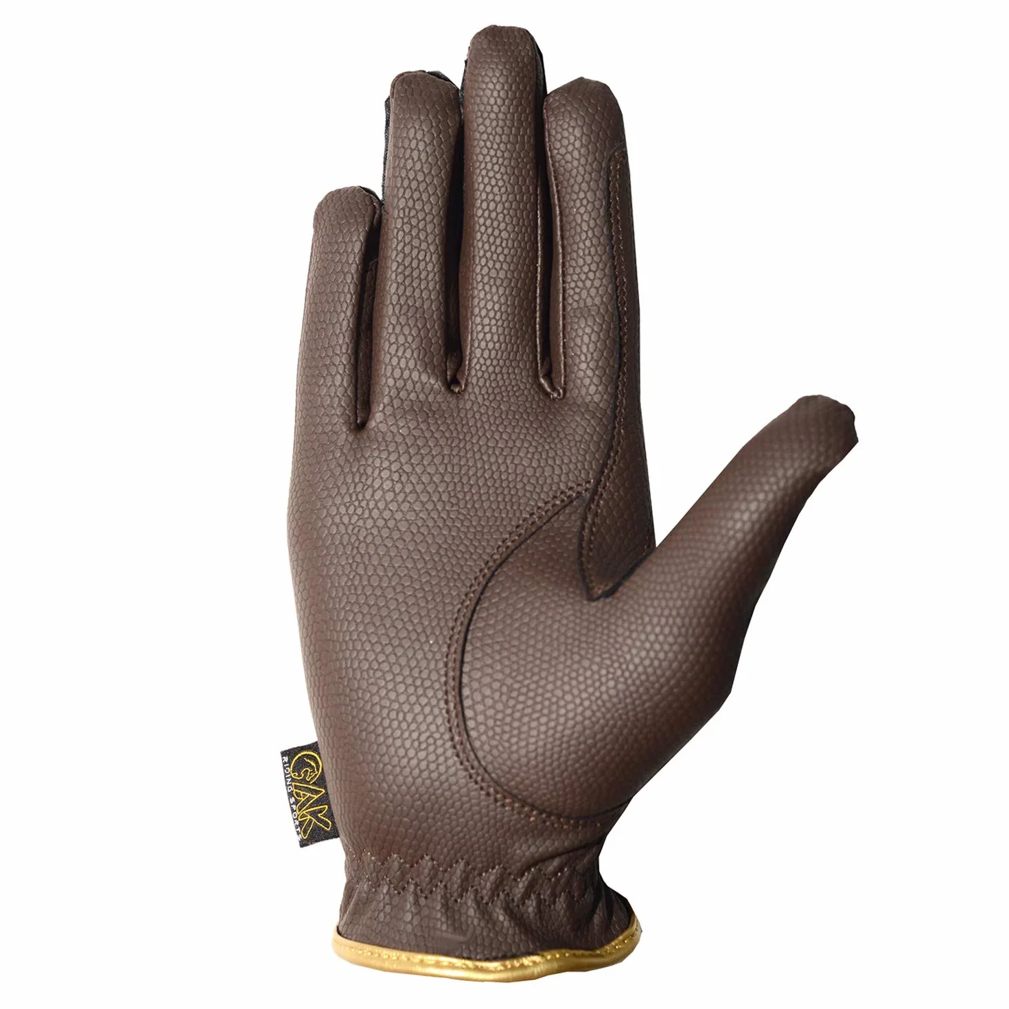 AK AKRS-6344 - Guantes de equitación unisex con agarre sintético para todas las estaciones, duraderos, antideslizantes, agarre de rienda transpirable, ajuste elástico, muñeca de velcro ajustable para