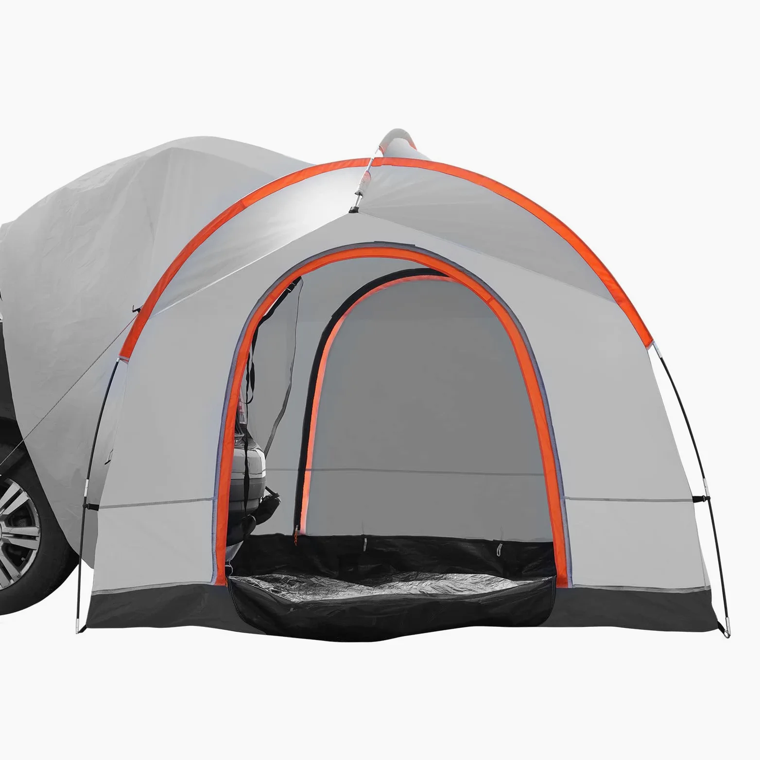 VEVOR Tienda de Campaña para Camioneta 240×240×230 cm Tienda de Camión de Doble Capa Impermeable PU2000 mm para 6-8 Personas Tienda de Camping para Coche SUV para Acampar Viajar al Aire Libre