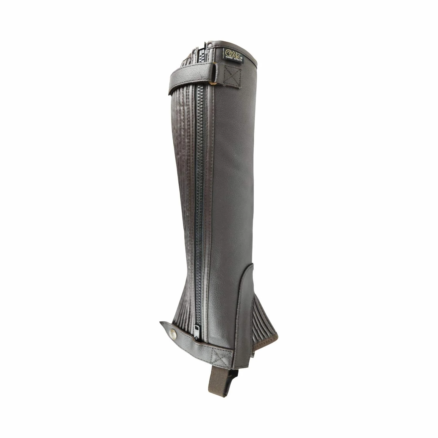AK Thunder AKRS-1032 Medias chaparreras de cuero para equitación