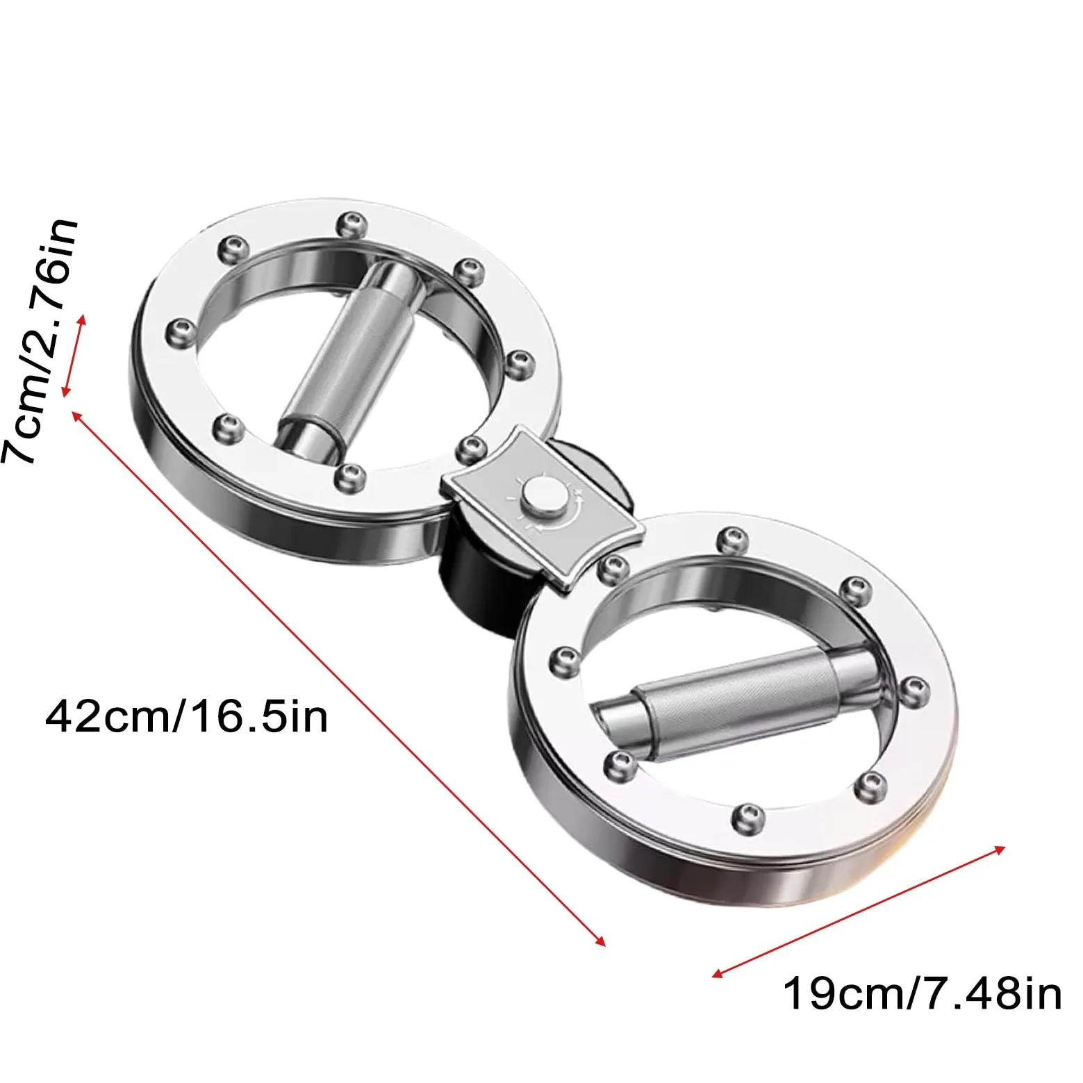 Máquina quemadora giratoria Fortalecedor Muscular con Agarre Giratorio 360 | Entrenador de fuerza de agarre 5,4 kg Ejercitador De Brazos Para Casa