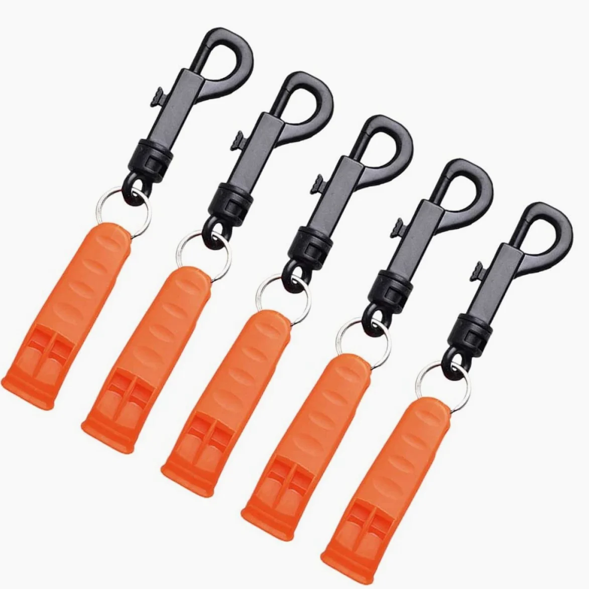 Toddmomy Silbato De Rescate Whistle Orange Cámping Silbato para Acampar Emergencia Silbato De Supervivencia Silbato De Senderismo Silbato para Exteriores El Plastico