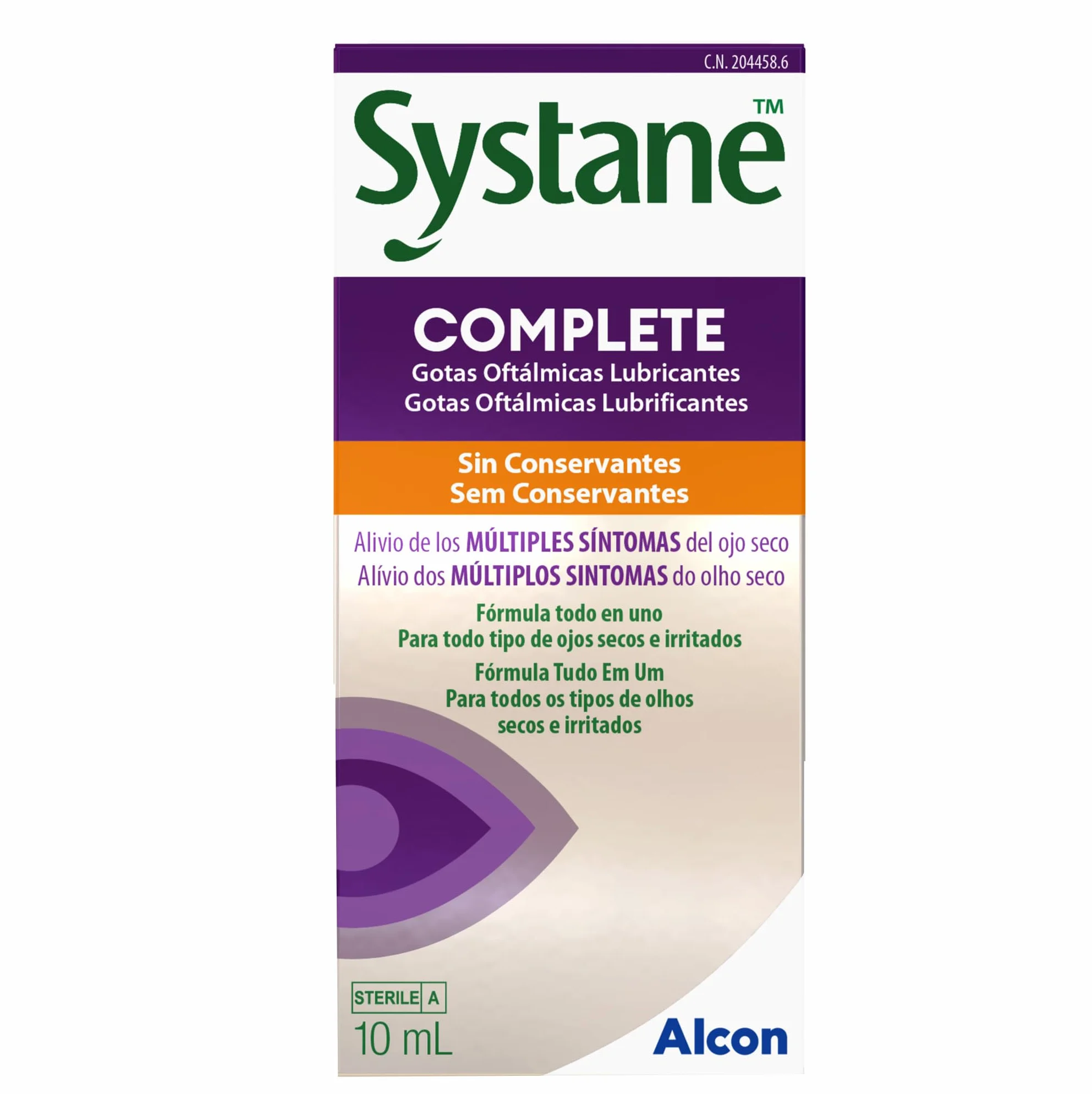 Systane Complete gotas oftálmicas sin conservantes 10 ml