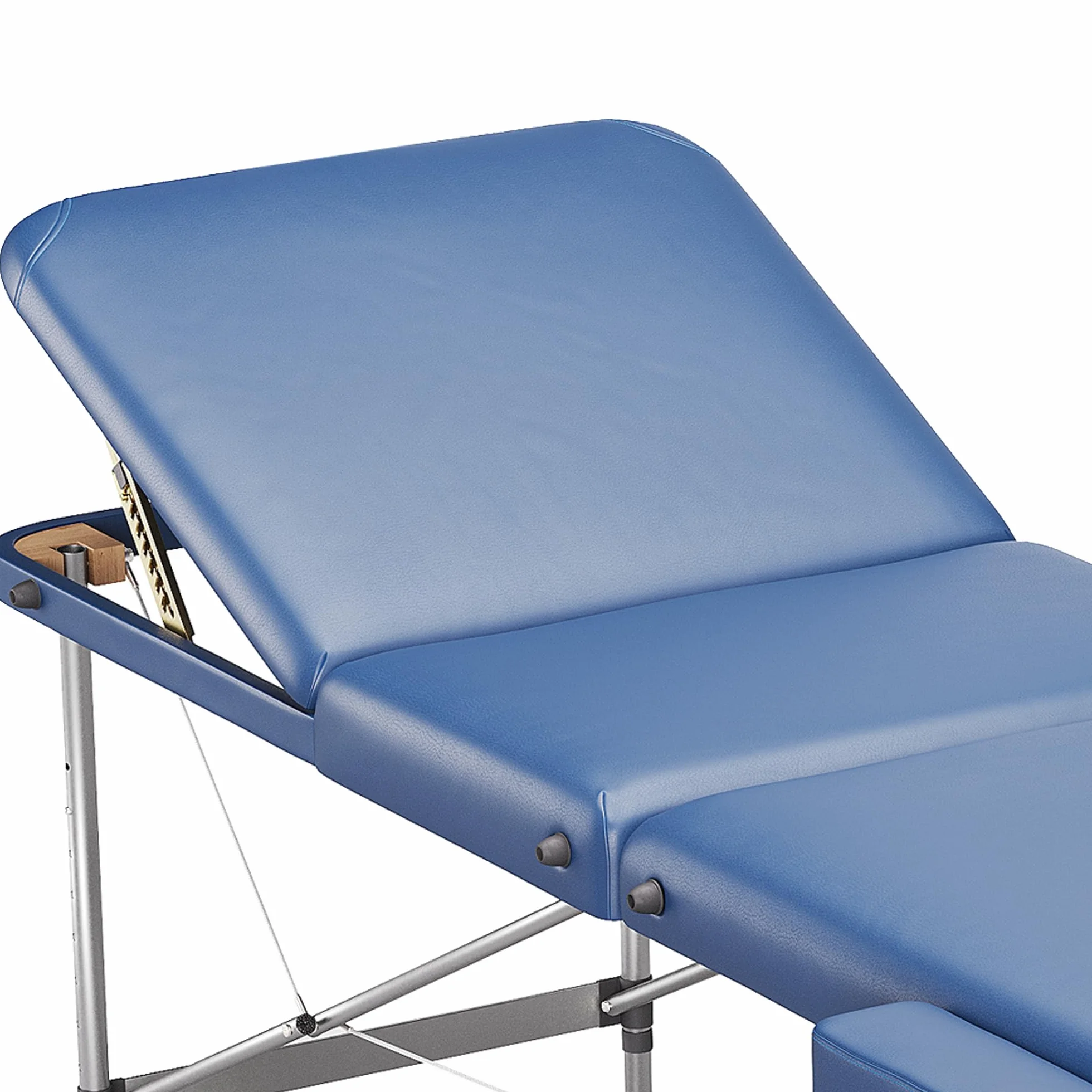 BELTOM Camilla de Masaje 3 Zonas Aluminio Portatil Plegable Azul