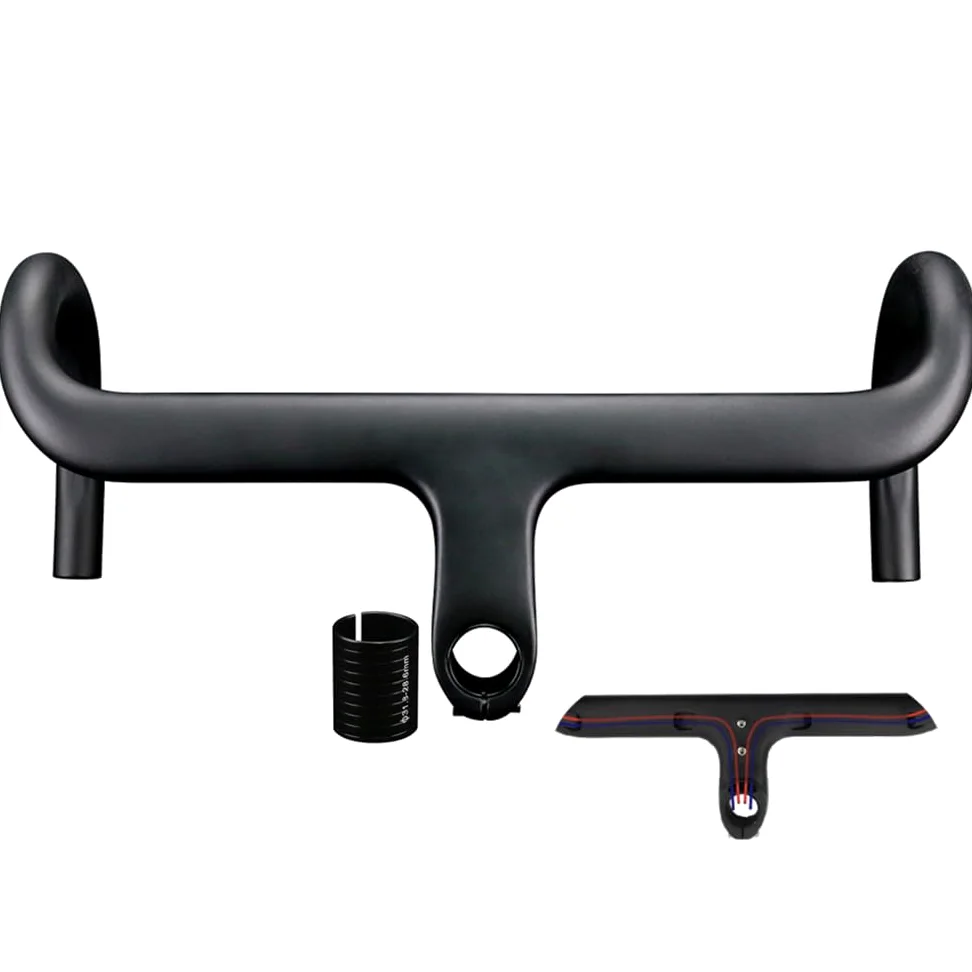 RXL SL OD2 31.8/28.6 manillar carretera carbono 400/420/440mm UD mate enrutamiento interno integrado manillares bicicleta carretera manillar bicicleta carretera carbono 440 * 100mm