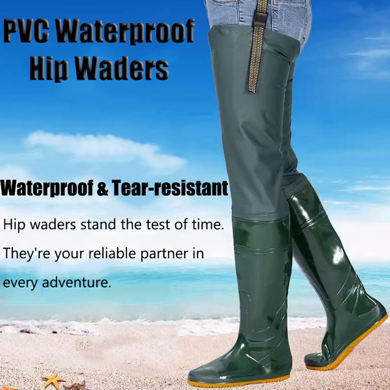Vadeadores Botas Botas De Pesca con Mosca para Hombres Y Mujeres, Ligeras Y Suaves, Impermeables, con Suela con Tacos para Pescar En El Barro del Estanque