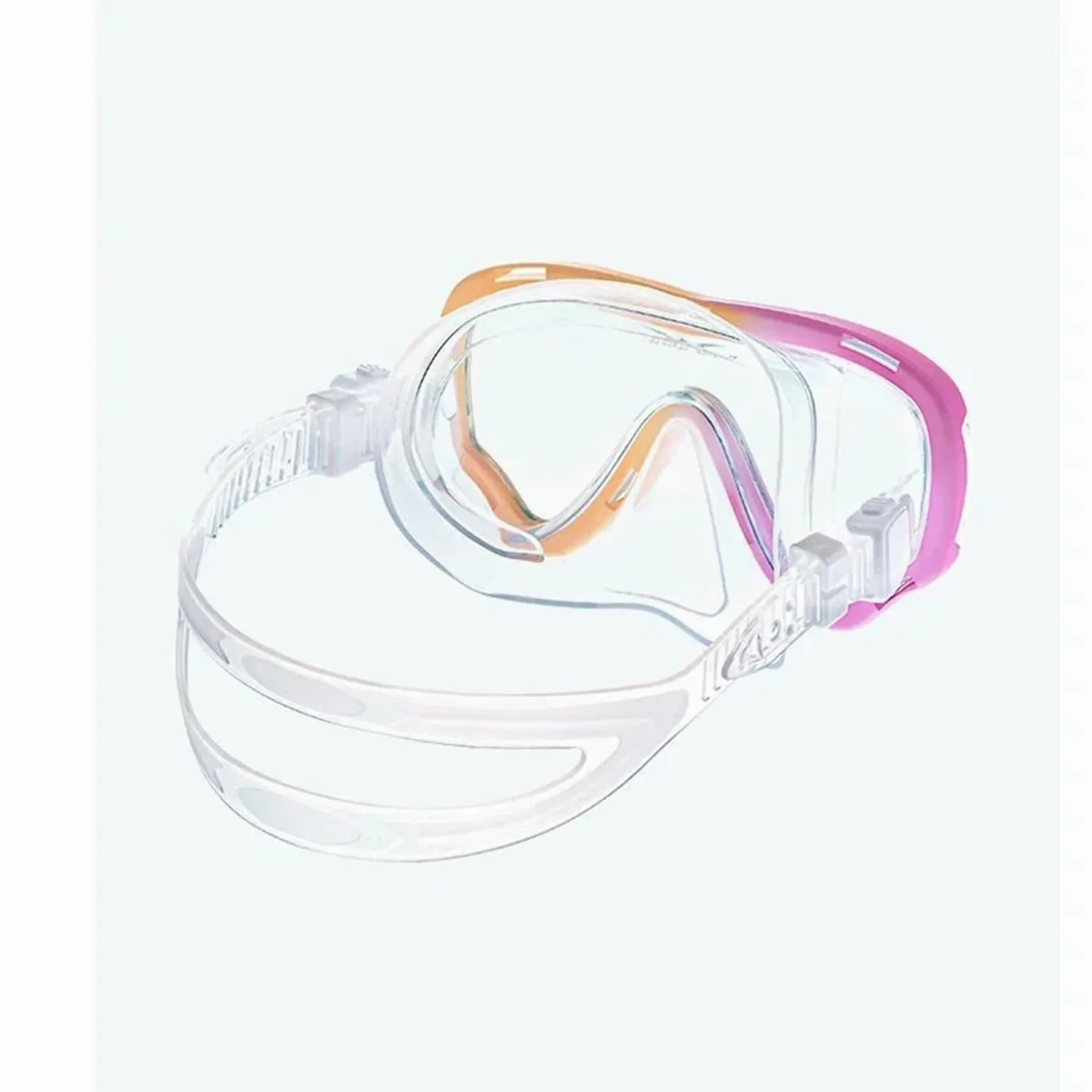Buceo Máscara de Buceo y Snorkel Gafas de Buceo Gafas de natación Juego de Tubos Easy Breath Máscara de Snorkel Máscara de Snorkel(Red)