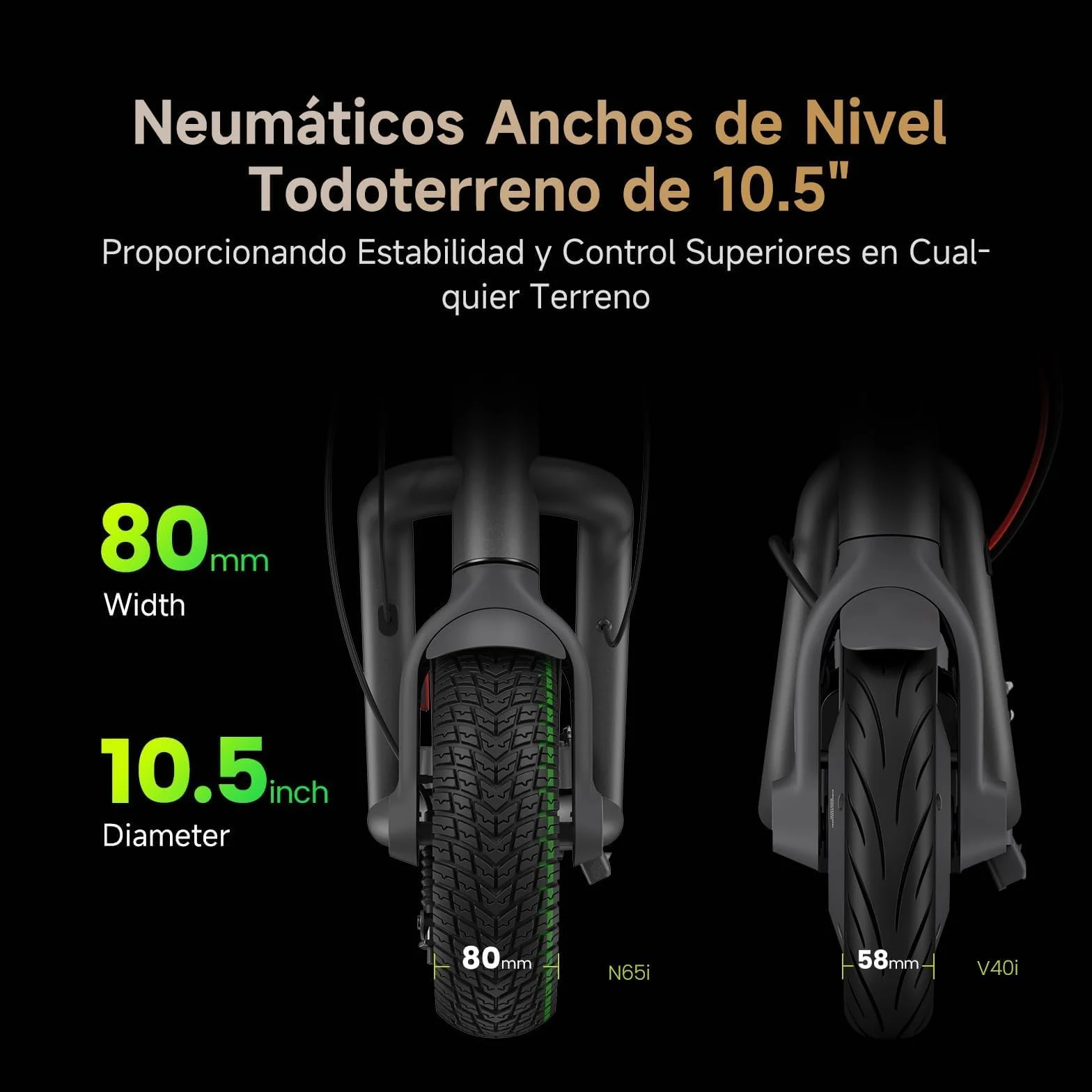 NAVEE Patinete Eléctrico Homologado DGT, 25-90km Autonomía, Máx 25km/h, Frenos Tambor y Disco con E-ABS, Intermitentes, TCS, App Móvil, Pendiente 15-28%