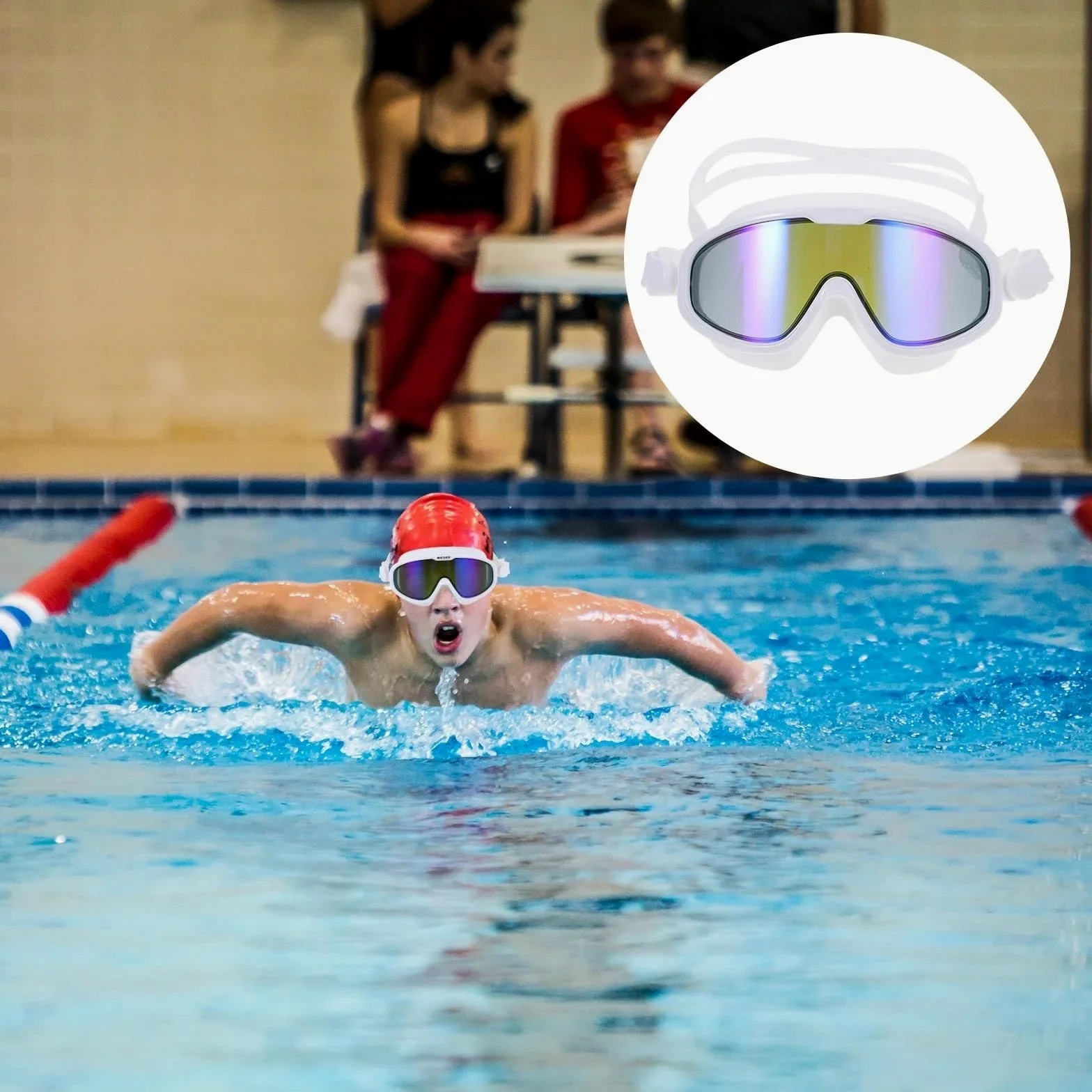 Natación Gafas de natación for deportistas Para Deportes | Protector ocular Equipo de buceo Gafas de natación