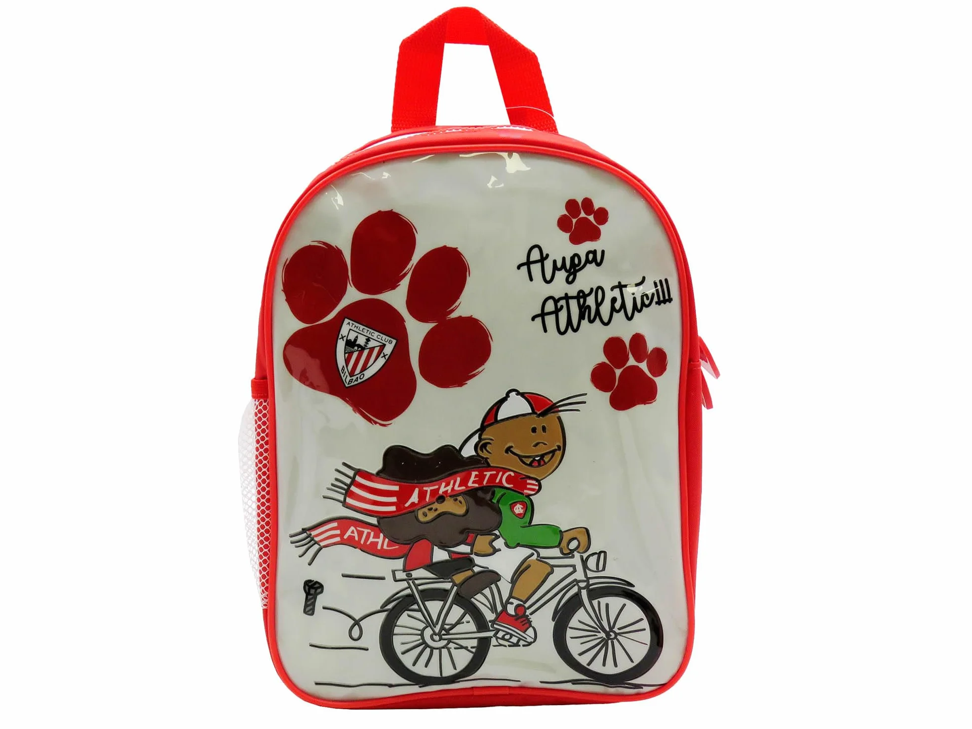 CYPBRANDS Athletic Club- Mochila, 30 cm, Material Escolar, Fútbol, Producto Oficial