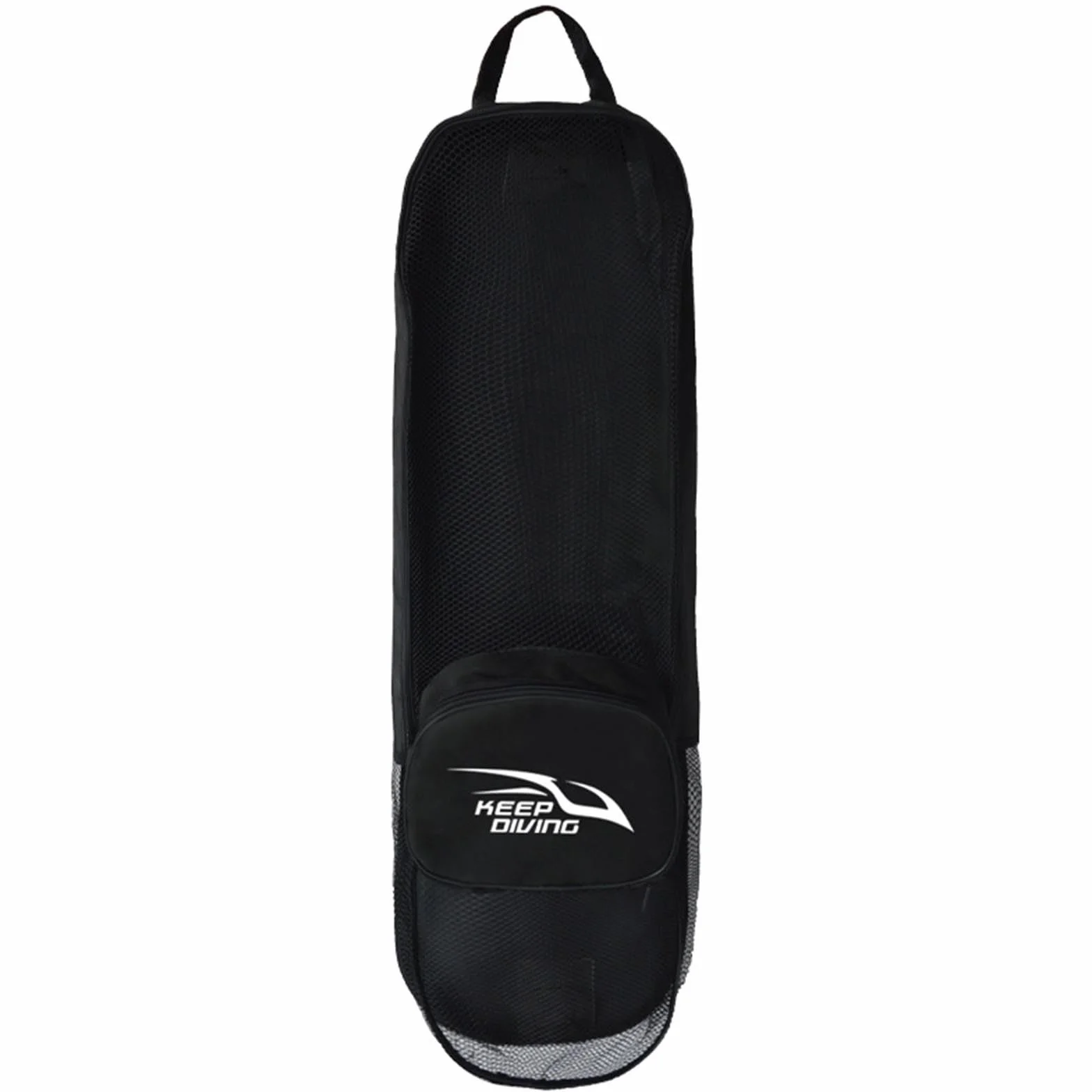 DAZZLEEX Bolsa de malla resistente para buceo, natación, aletas de esnórquel, aletas, engranajes subacuáticos, 72 x 22 x 12 cm