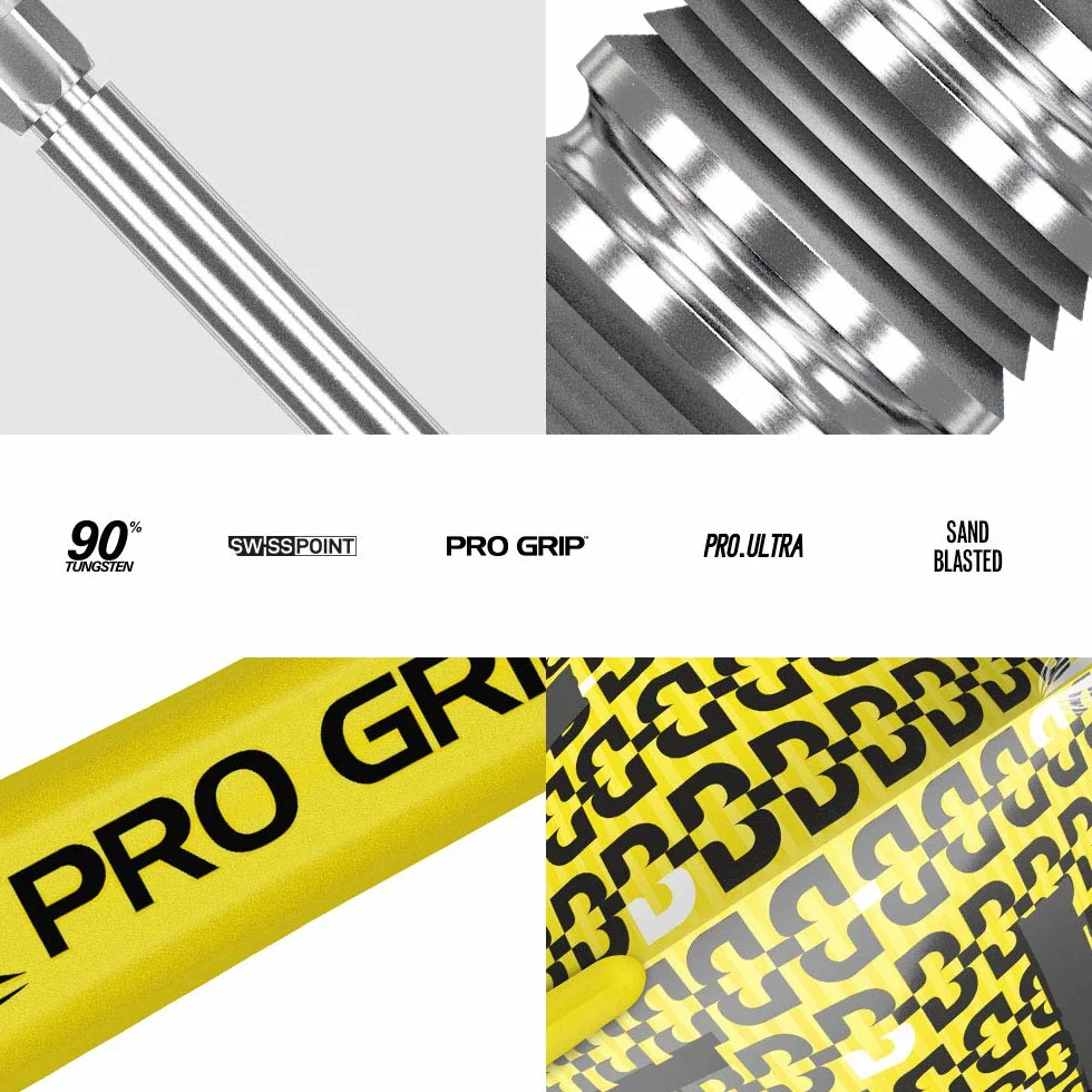 Target Darts Bolide - Juego de Dardos (90% tungsteno, Punta Suiza, Punta de Acero)