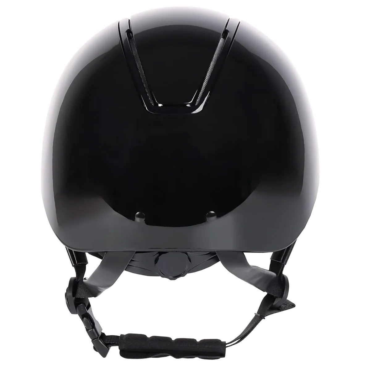 Harry's Horse Royal Glossy - Casco de equitación (52-54 cm), color negro y negro