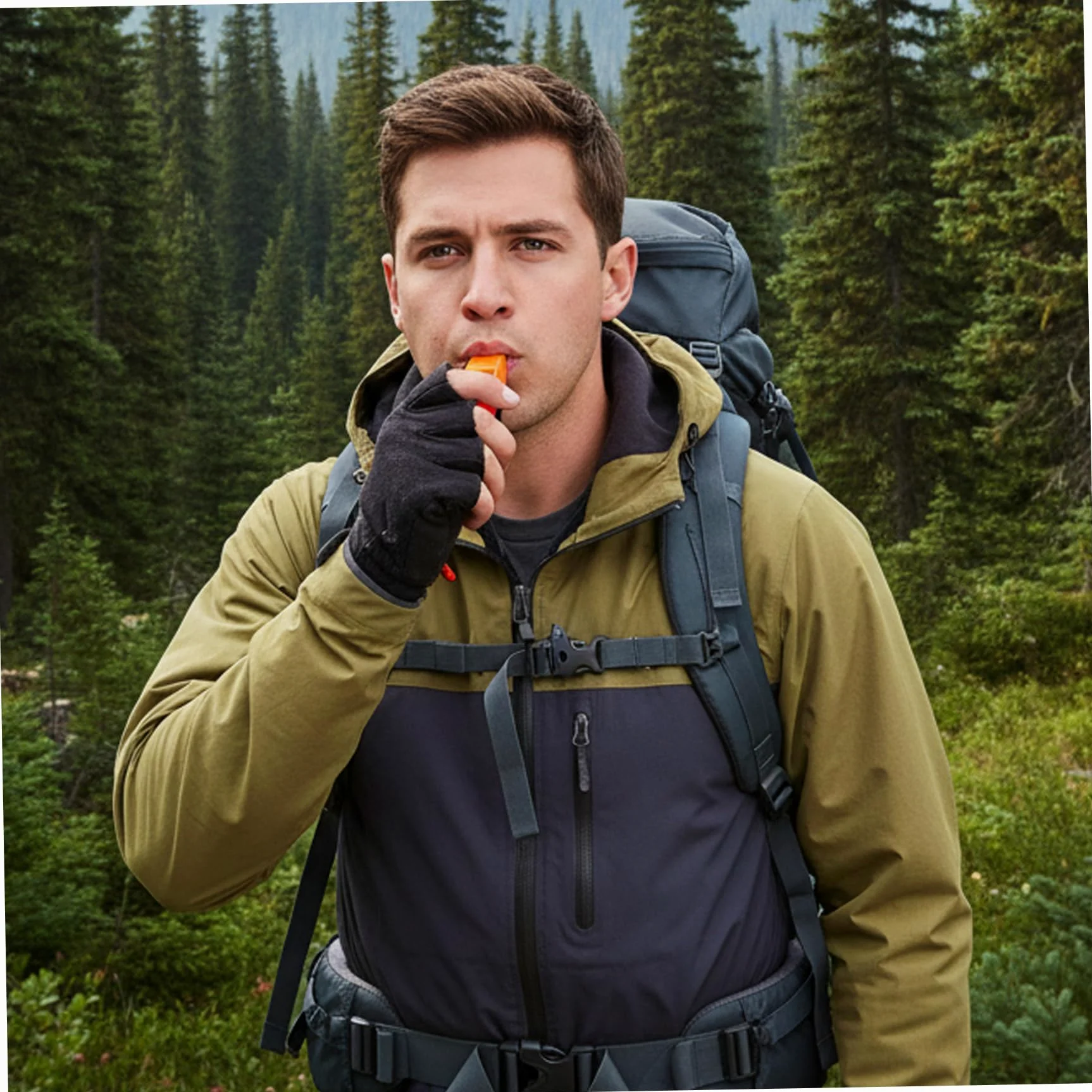 Silbato de Emergencia 100PCS Silbato de Seguridad de plástico Ruidoso con cordón Equipo de Supervivencia para Kayak, canotaje, Barco de Pesca, Camping, Senderismo, Caza