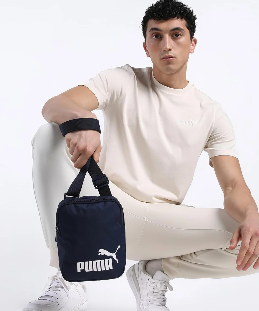 PUMA Bolso Bandolera Phase OneSize, Navy Blue