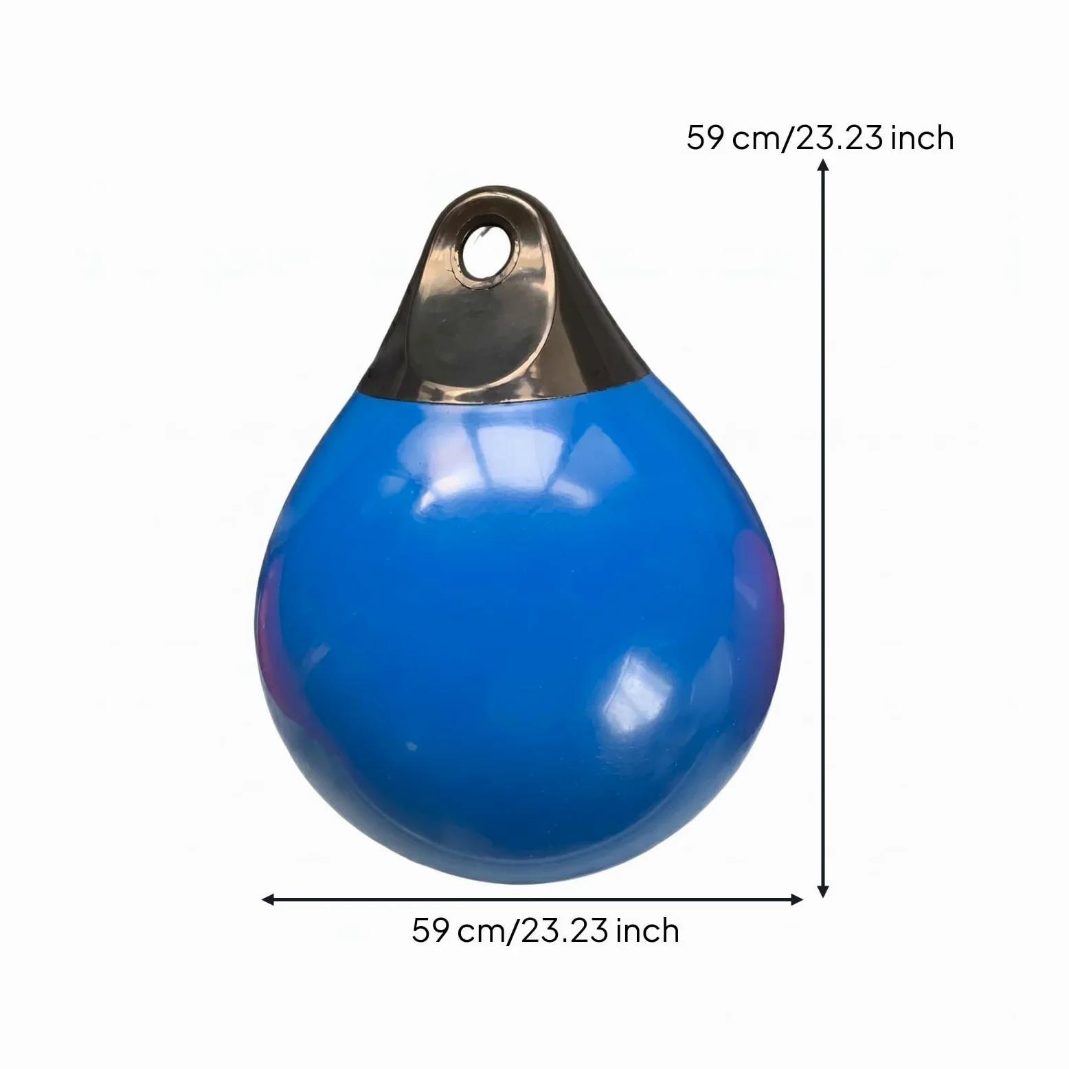 F Fityle Balón de Entrenamiento Inflable Deportivo para Boxeo Saco de Impacto Pelota Suspendida Fabricada en PVC Superficie Pulida y Función Estable de Agua