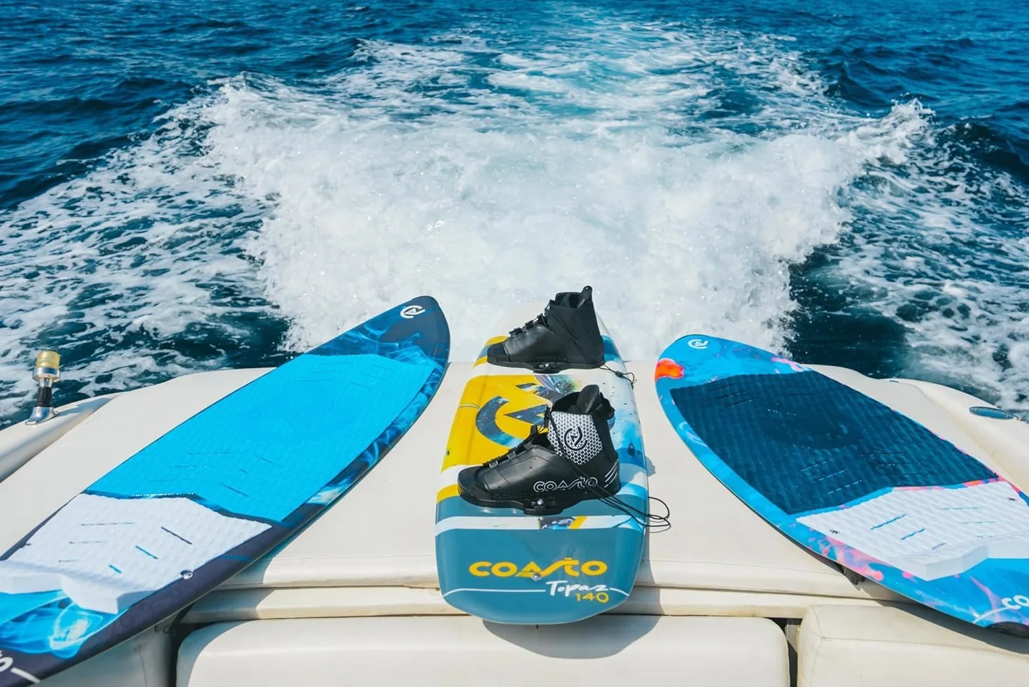 Brunelli Coasto Topaz 140 Mancuernas flexibles para wakeboard 39-46
