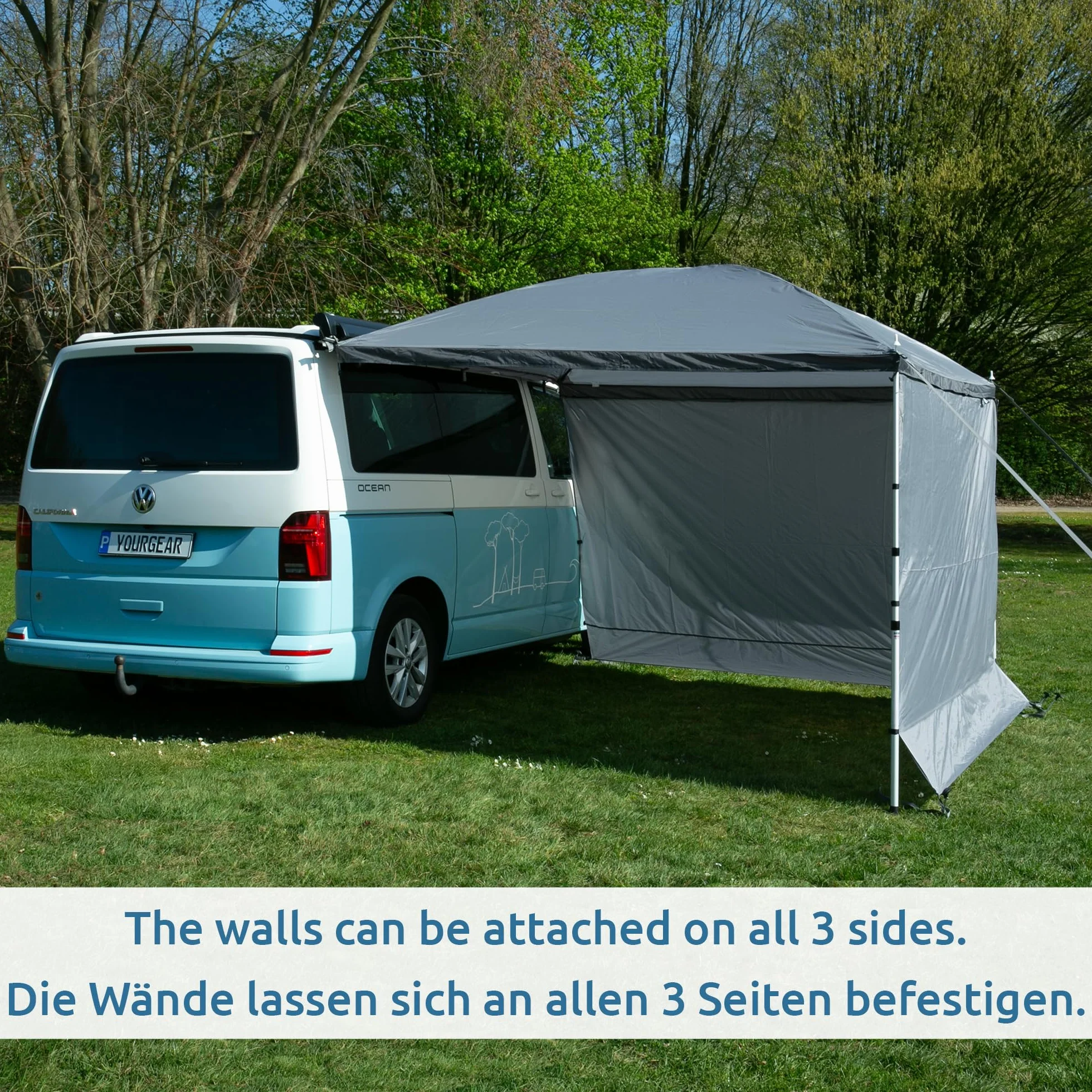 GEAR Parasol Canopy UV 50+ 5000mm Multivan VW T