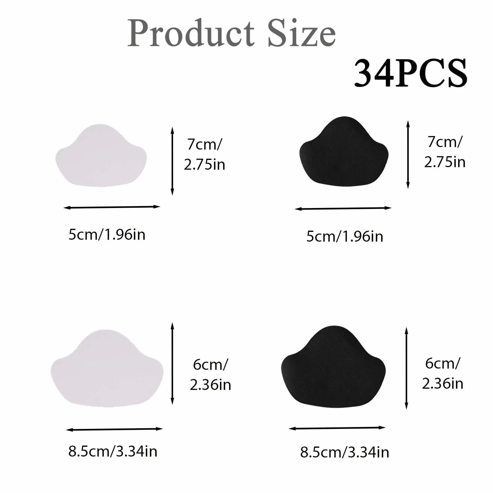 Parches de Reparación de Orificio de Talón, Almohadillas Microfibra para Zapatos, Talonera Adhesiva Antirrozaduras, Kit Protección Interior Zapatillas
