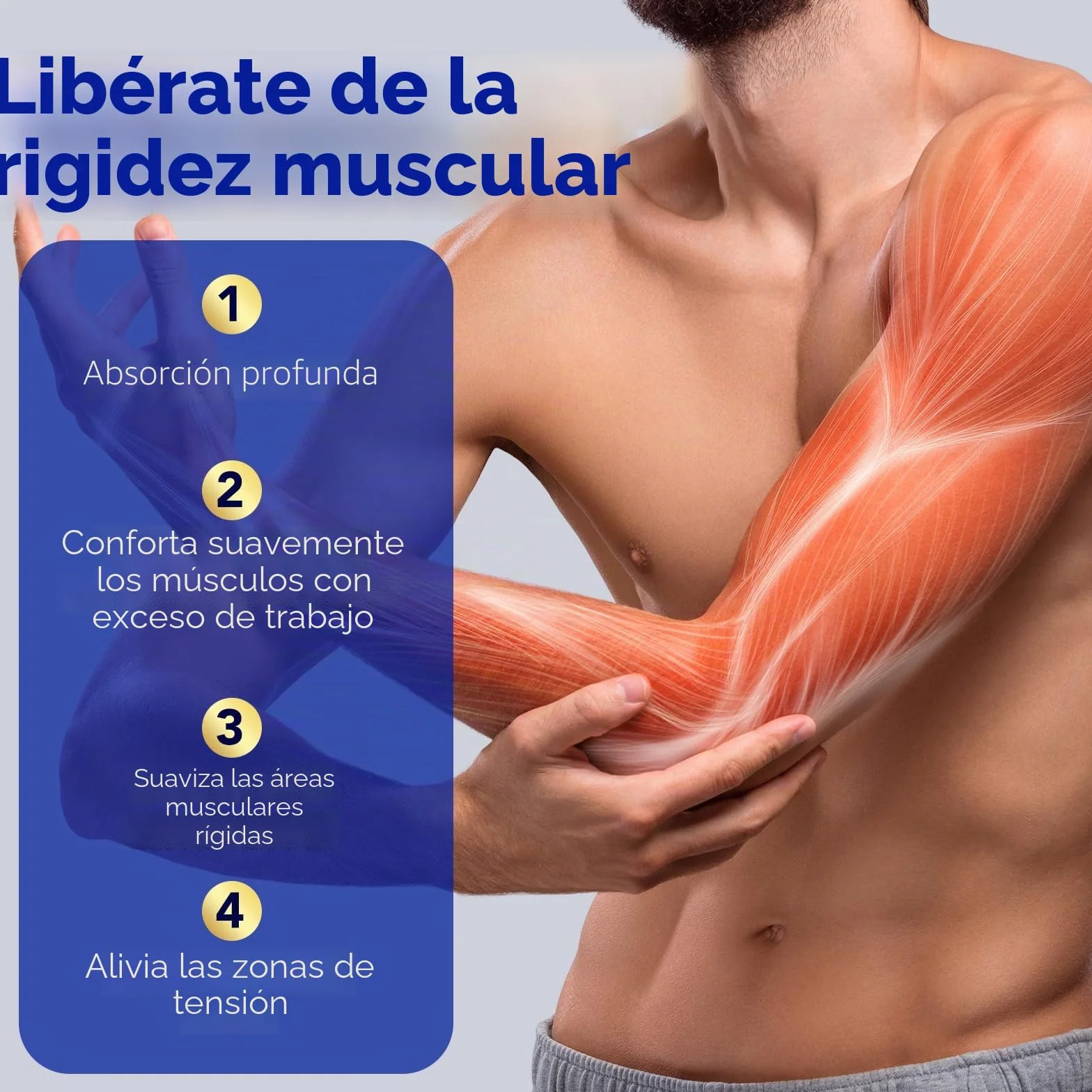 Crema para Neuropatía 120g Alivio Dolor Nervioso Reduce Hormigueo Entumecimiento con Árnica Aloe Vera y Vitamina B6