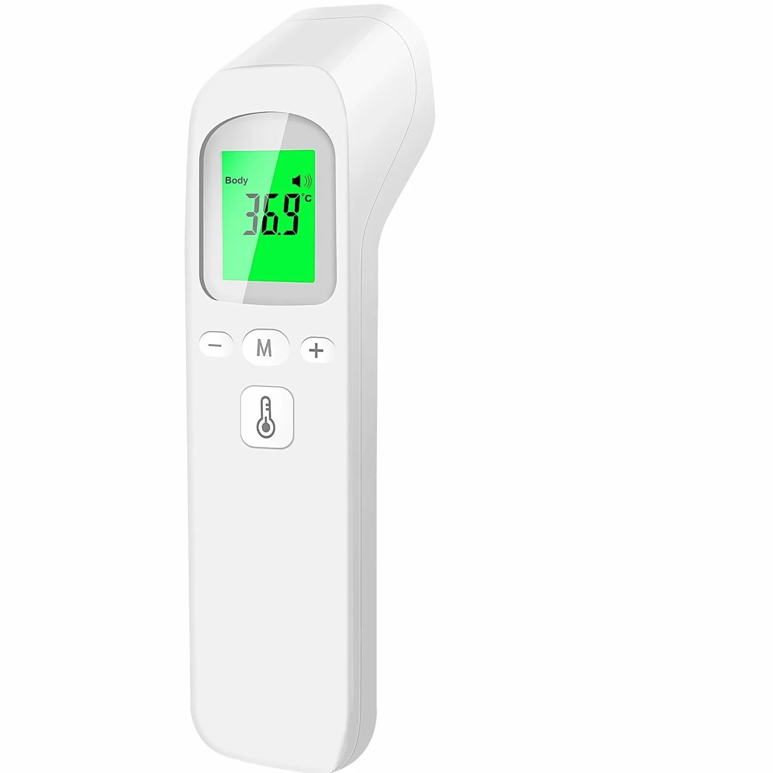 Termómetro Digital Fiebre para Bebés Infrarrojos Sin Contacto con Alarma