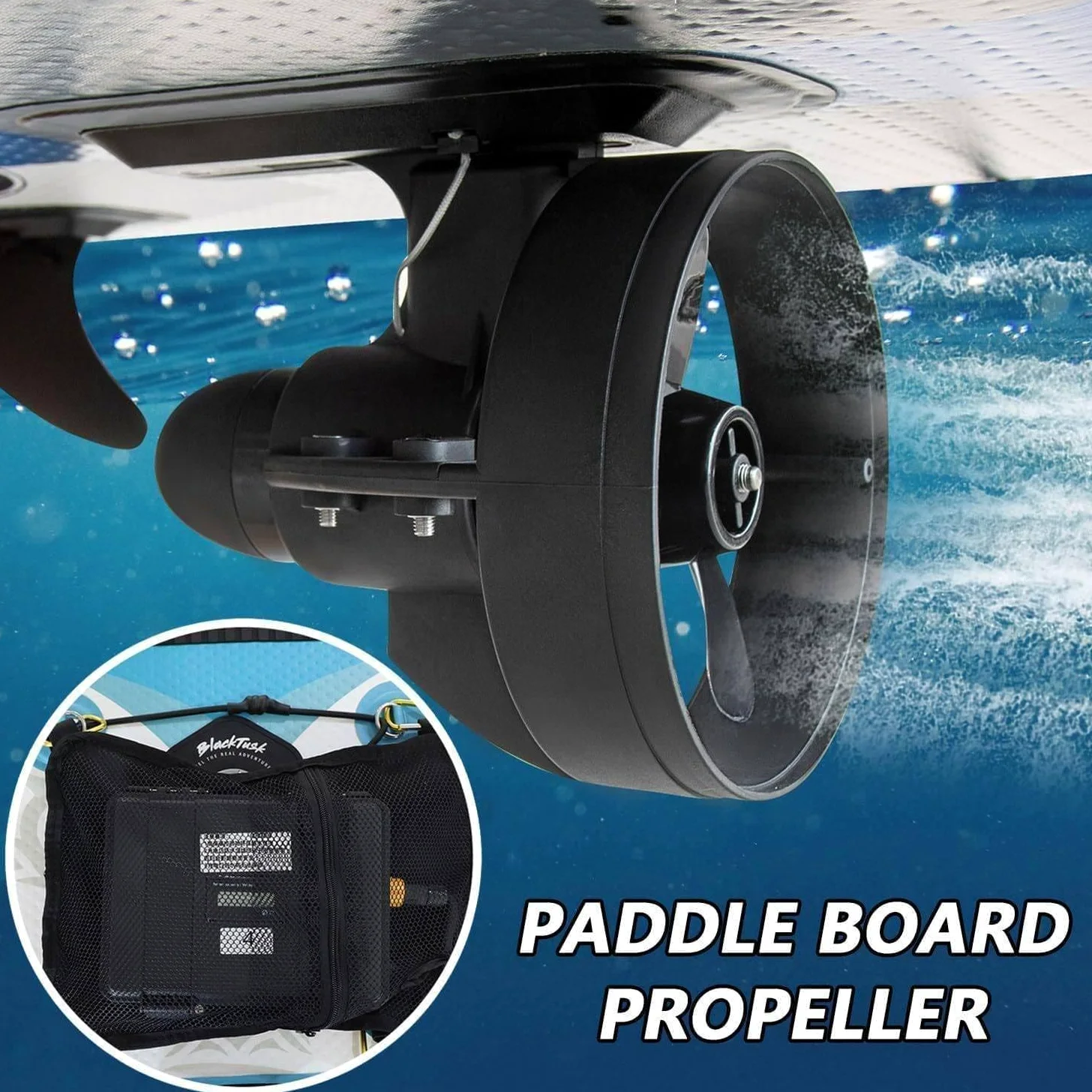 Motor de propulsión subacuática para aleta eléctrica, dispositivo recargable con control remoto para surf, SUP y aventuras en kayak