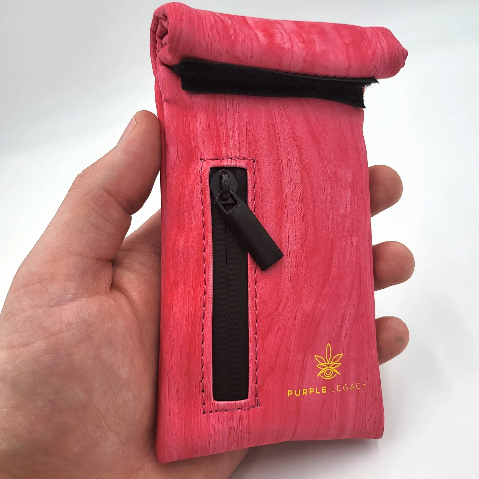Bolsa a Prueba de Olores Con Forro de Carbono para Viaje 21,6 x 7,8 x 2 cm Rosa