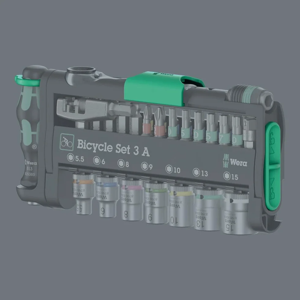 Wera Juego para bicicletas 3 A, 40 piezas