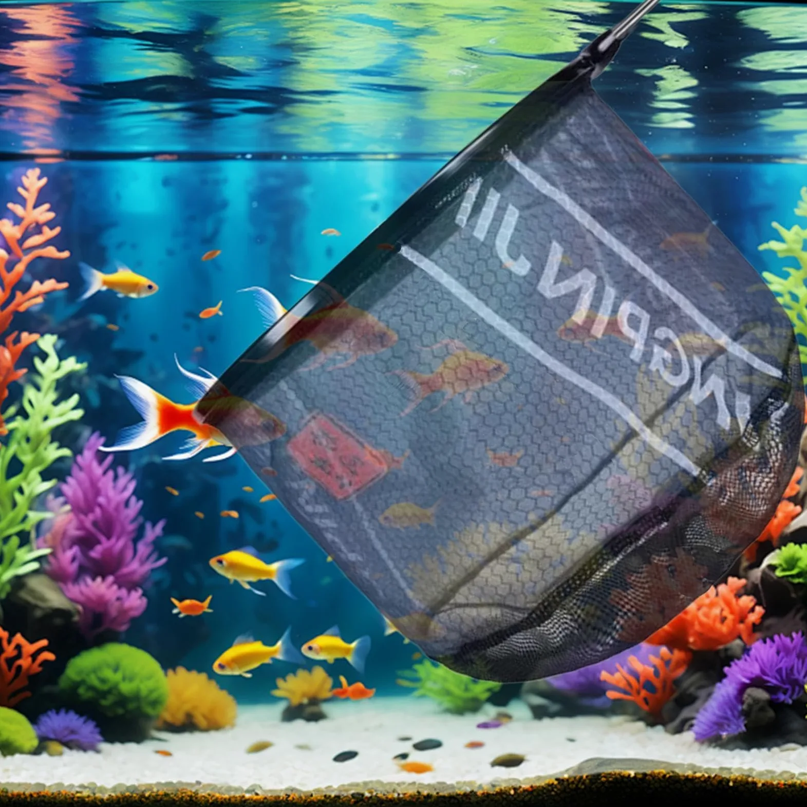 Redes de pesca para pesca – Pesca multifuncional de alta resistencia | red de aterrizaje ligera y grande, red de pesca portátil para pesca en hielo
