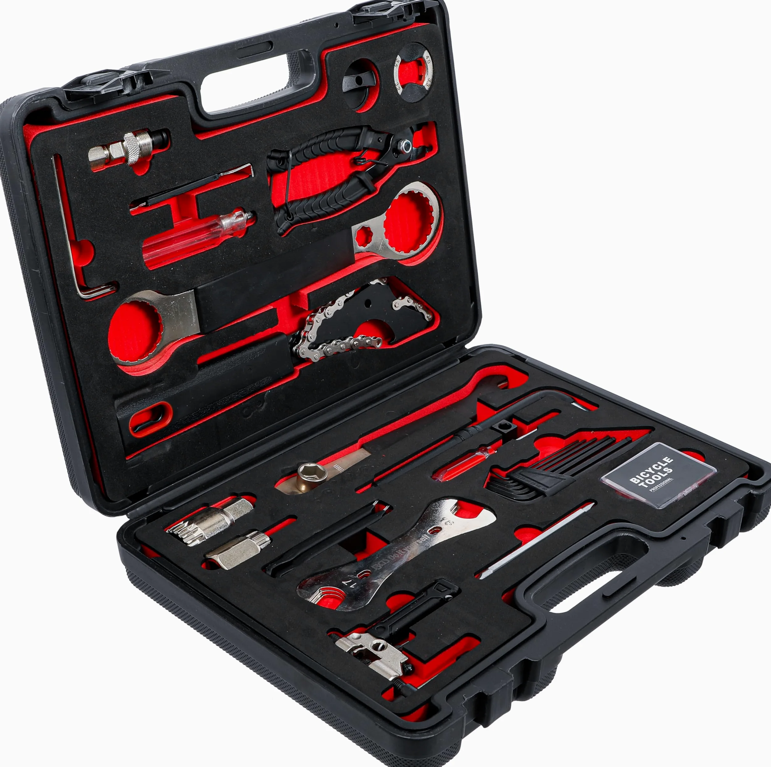 BGS Diy 90100 | Juego de herramientas de reparación para bicicletas | 32 piezas