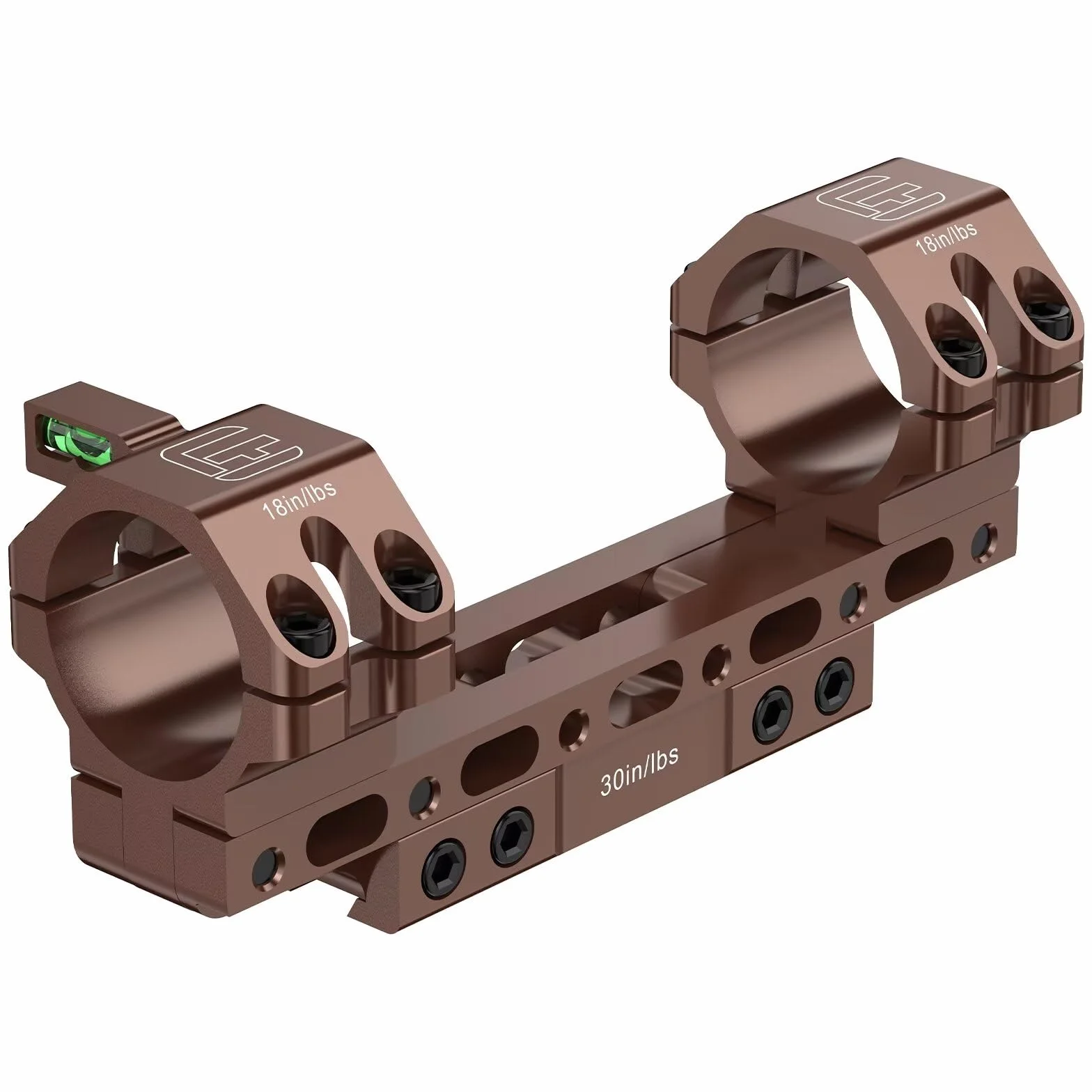 WestHunter Optics Precision WH304 Dovetail Scope Mount, Exclusiva para Competencias Deportivas | Brown