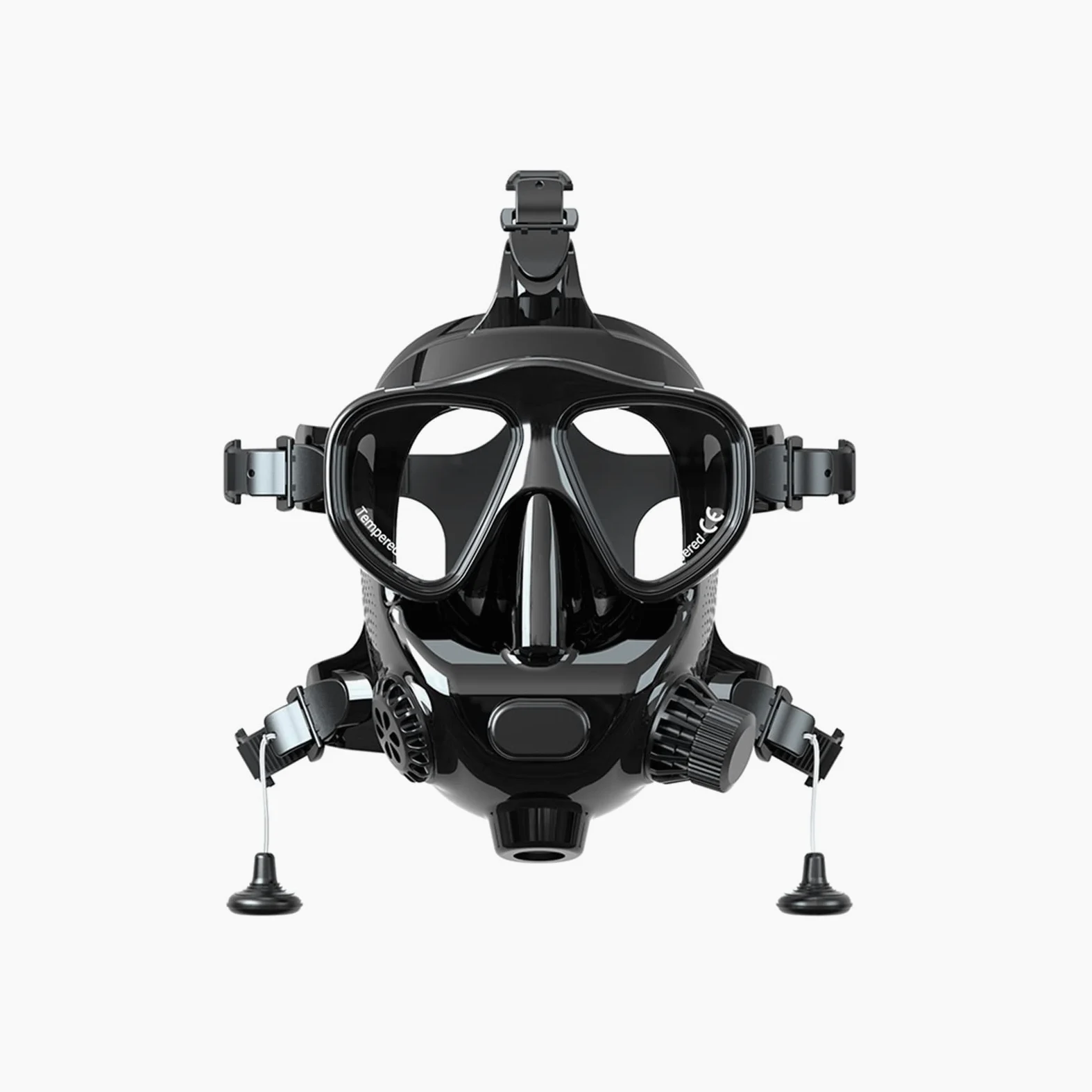 Respiracion bajo el Agua Máscara de Buceo Máscaras de Snorkel de Cara Completa Conjunto de Snorkel de respiración subacuática Máscara de natación Equipo de Buceo/Tanque Estabilidad ultraalta