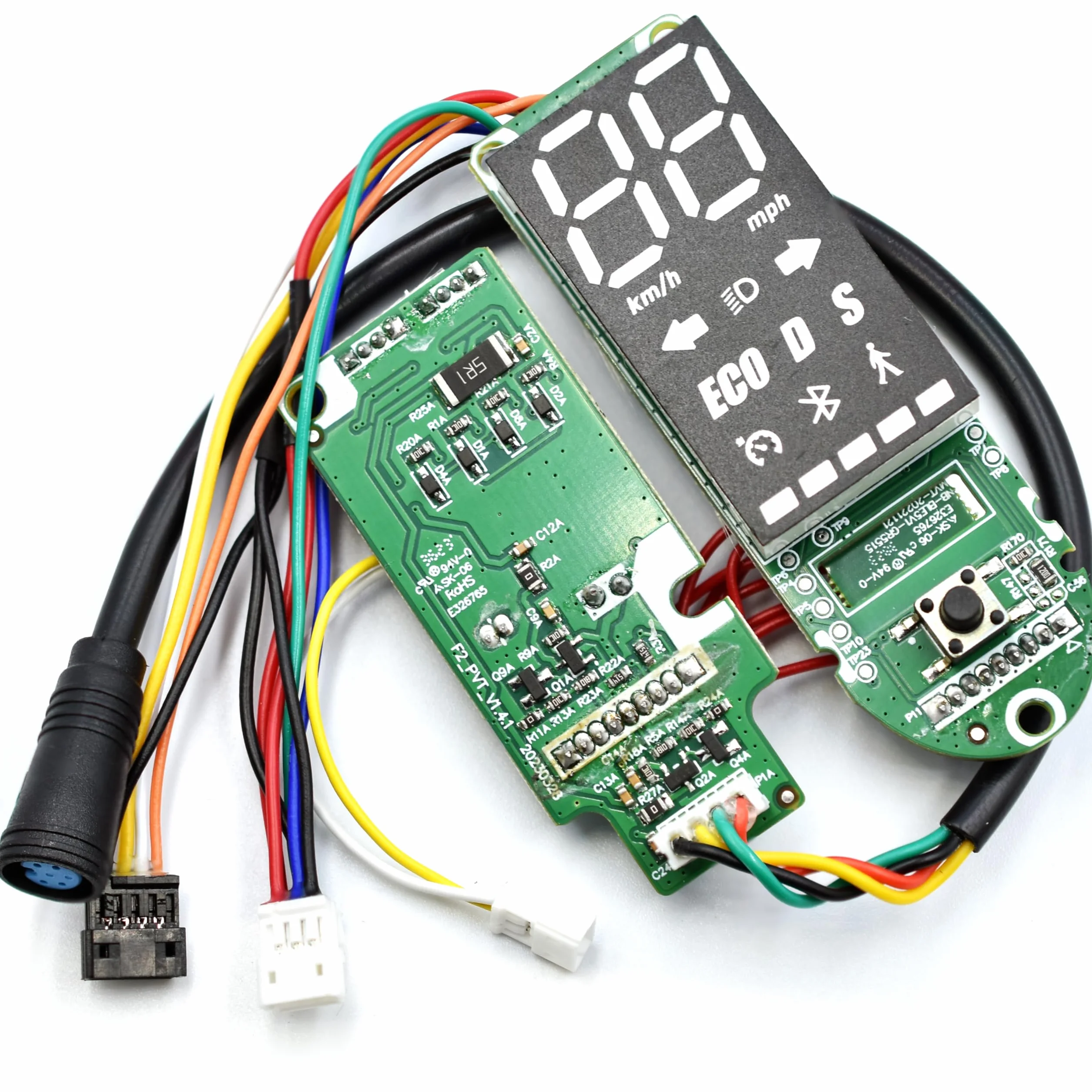 myBESTscooter - Placa de salpicadero BLE con indicador LED para scooter eléctrico Segway Ninebot F2 F2plus F2pro