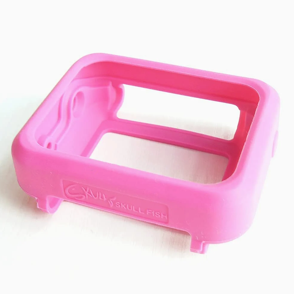 Funda protectora de silicona para ordenador de buceo Shearwater Peregrine/Peregrine TX (rosa)