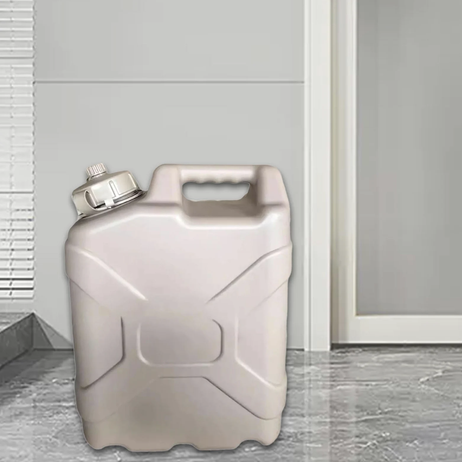 Cubo de agua de 5 galones con pared reforzada para emergencias al aire libre, preparación resistente, para camping, a prueba de fugas