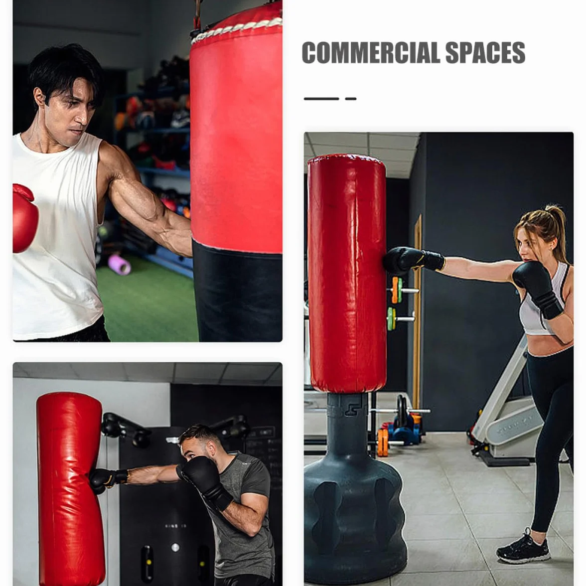 10 Ventosas de Goma para Sacos de Arena de Boxeo, Base de Succión Extra Fuerte y Estable, Accesorio Resistente de Caucho para Entrenamiento en Gimnasios y Uso Doméstico