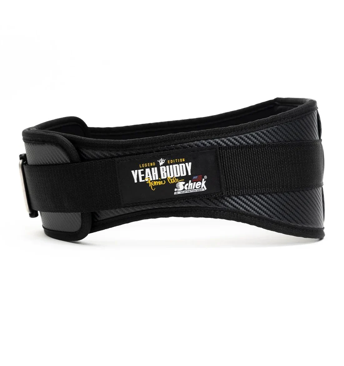 Schiek Sports Ronnie Coleman 4006 - Cinturón de levantamiento de pesas, soporte lumbar, fibra de carbono y nailon