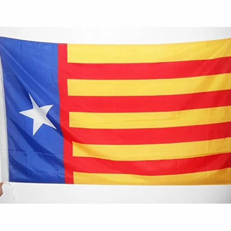 AZ FLAG Bandera de la Comunidad Valenciana INDEPENDENTISTA 150x90cm para Palo - Bandera REGIONALISMO Valenciano - SENYERA Valencia 90 x 150 cm